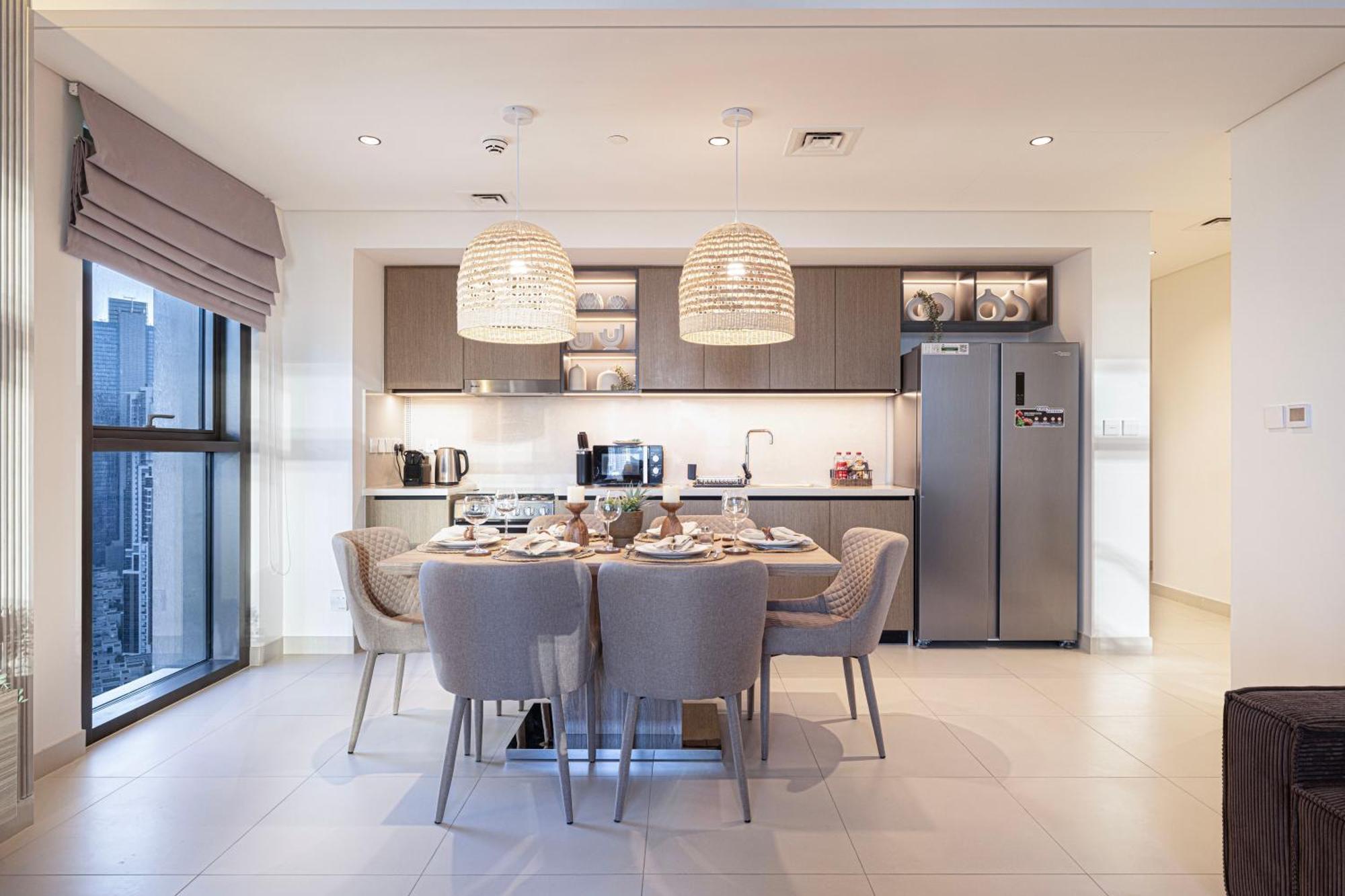 Apartment Luxury Sky High 2-bedroom Stunning Burj Khalifa & Fountain Views