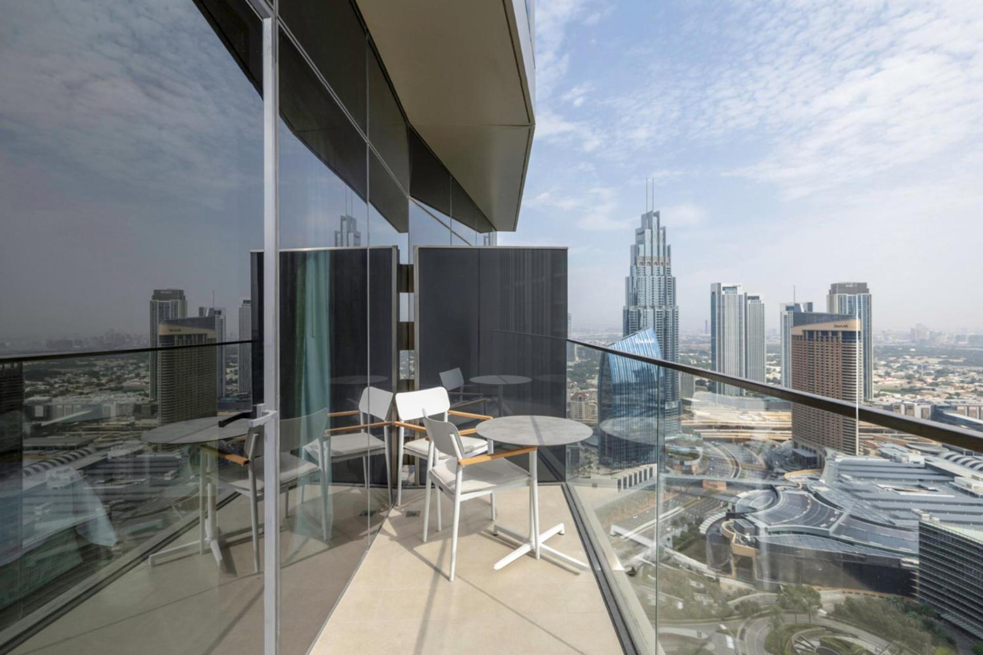 Apartament Address Residences Amazing 3b Burj And Fountain View