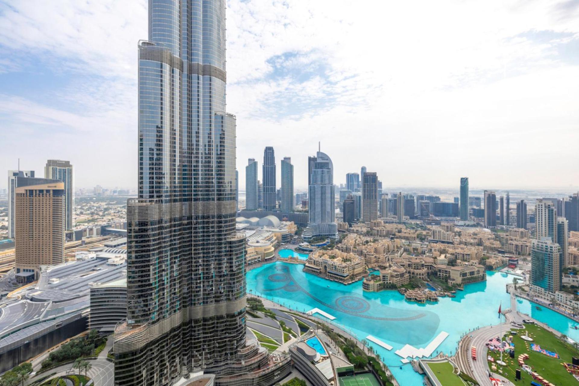 Address Residences Amazing 3b Burj And Fountain View Apartament