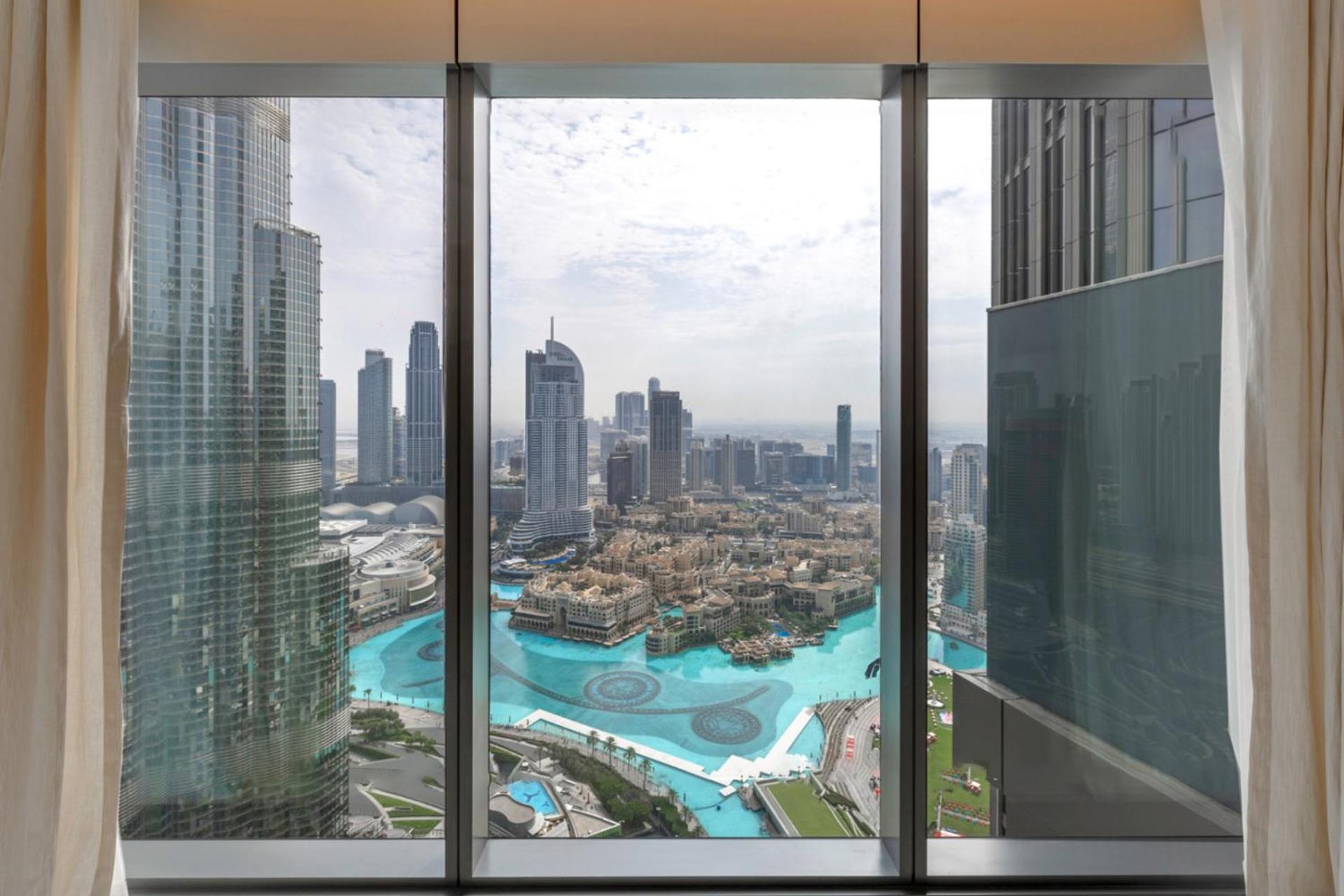 Address Residences Amazing 3b Burj And Fountain View Apartament Dubai