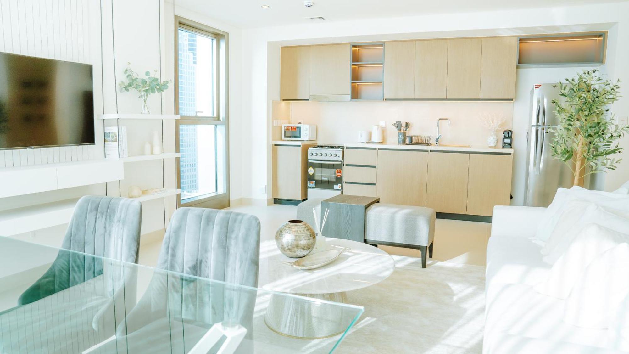 Modern 2br Near Mall & Burj Khalif Сasa de vacaciones Dubái