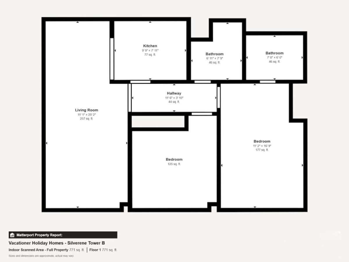 Silverene Tower B - Exciting Two Bedroom Dubaï