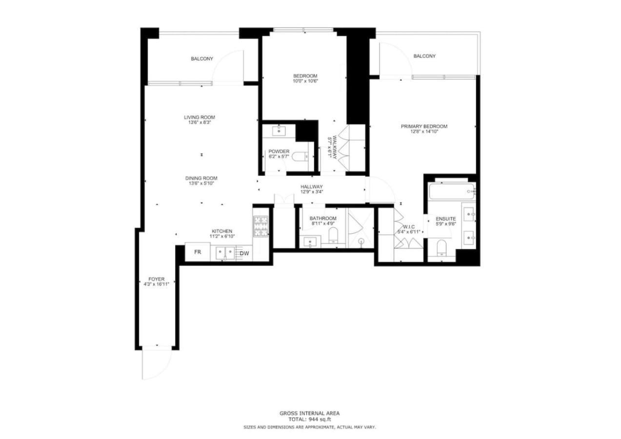 Apartamento Downtown Views 2 - Incredible Two Bedroom