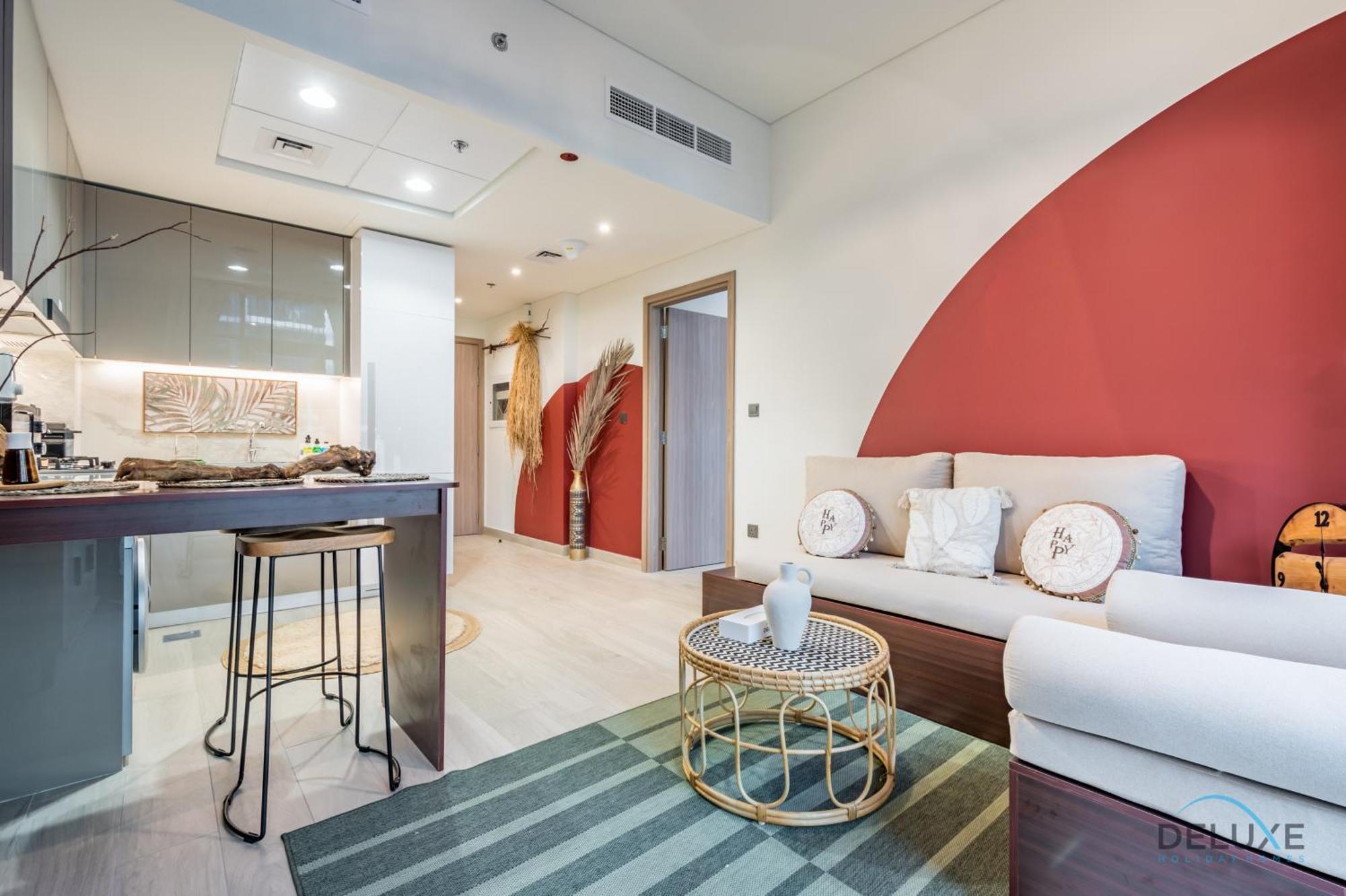 Delightful 1br In Azizi Riviera 35, Al Merkadh By Deluxe Homes Apartment *