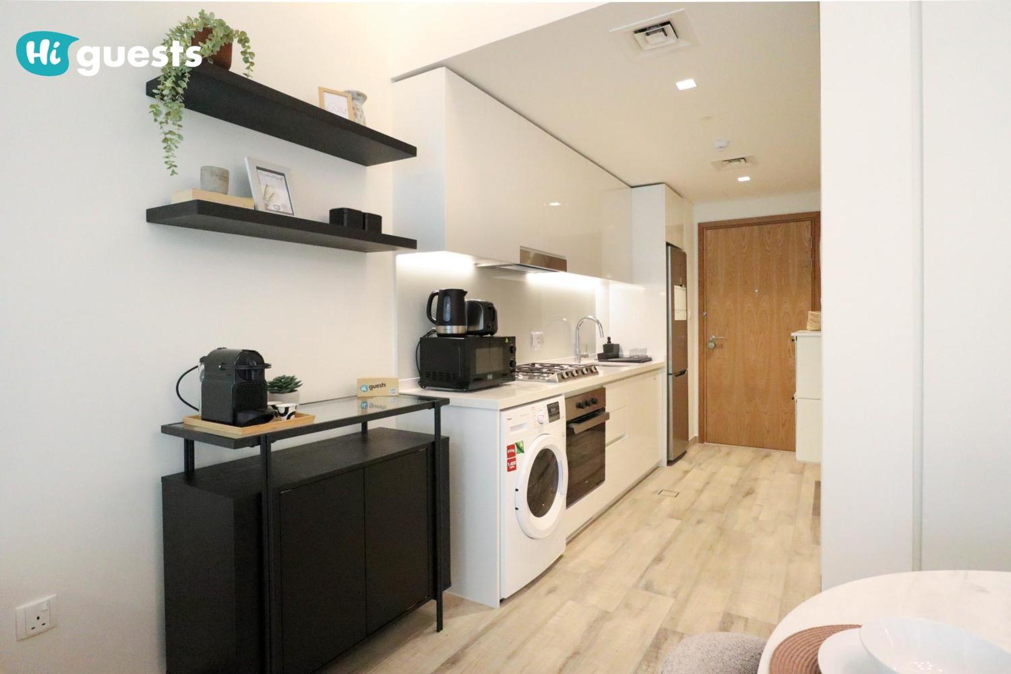 Higuests - Ahad Modern In Dubai's Business Hub Apartment