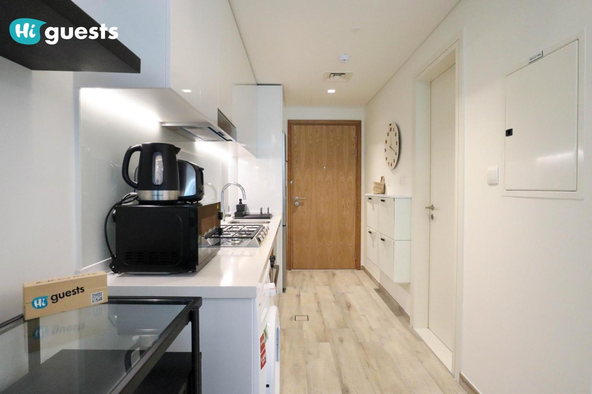Higuests - Ahad Modern In Dubai's Business Hub Apartment *