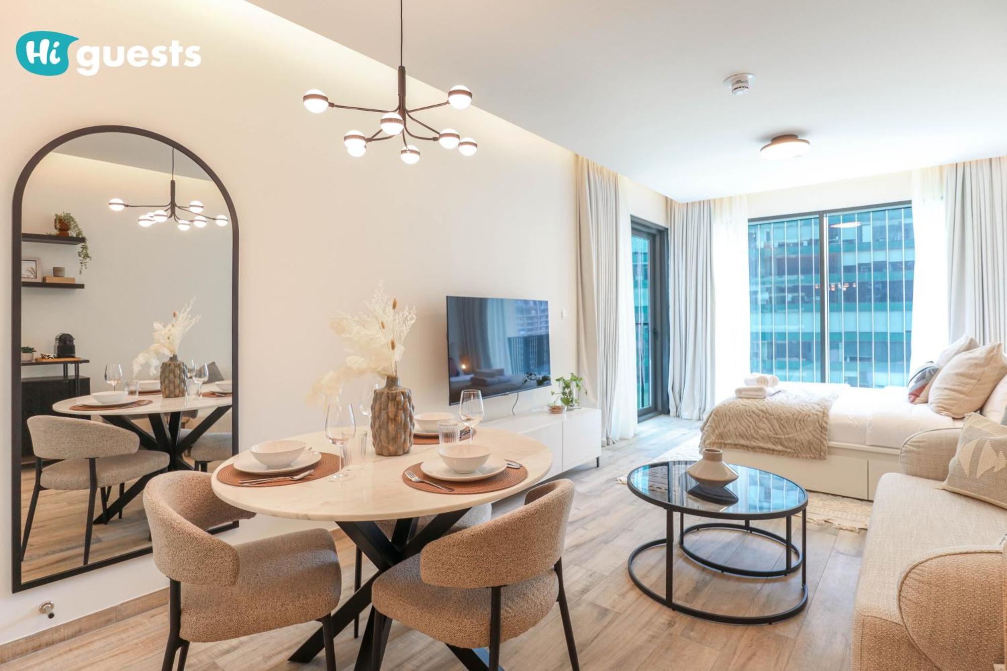 Apartment Higuests - Ahad Modern In Dubai's Business Hub