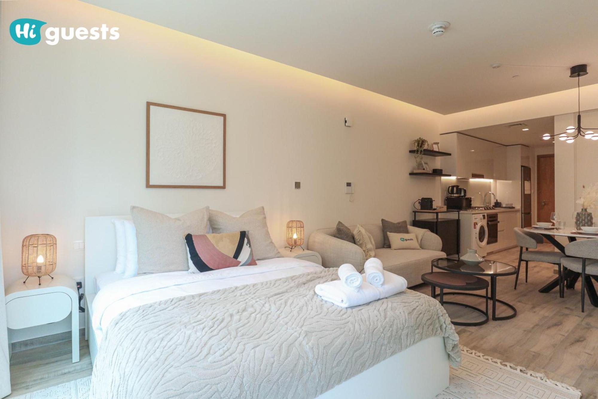 Apartment Higuests - Ahad Modern In Dubai's Business Hub *