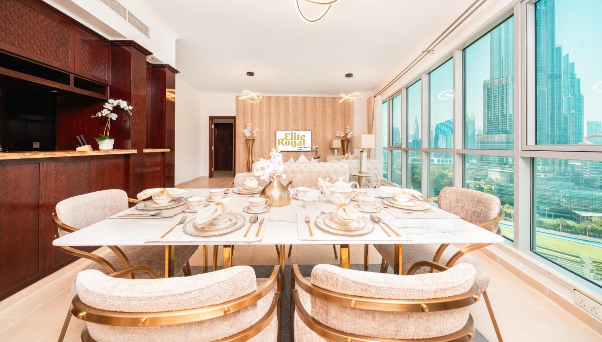 Elite Royal - Sky Series - Ful Burj Khalifa & Fountain View - Prodigy Apartamento *