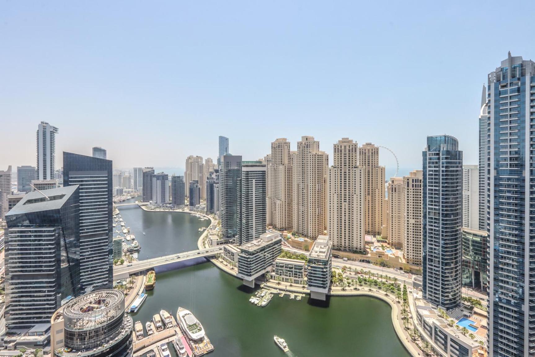 Livbnb - Elegant High Rise 1b With Marina View Appartement Dubaï