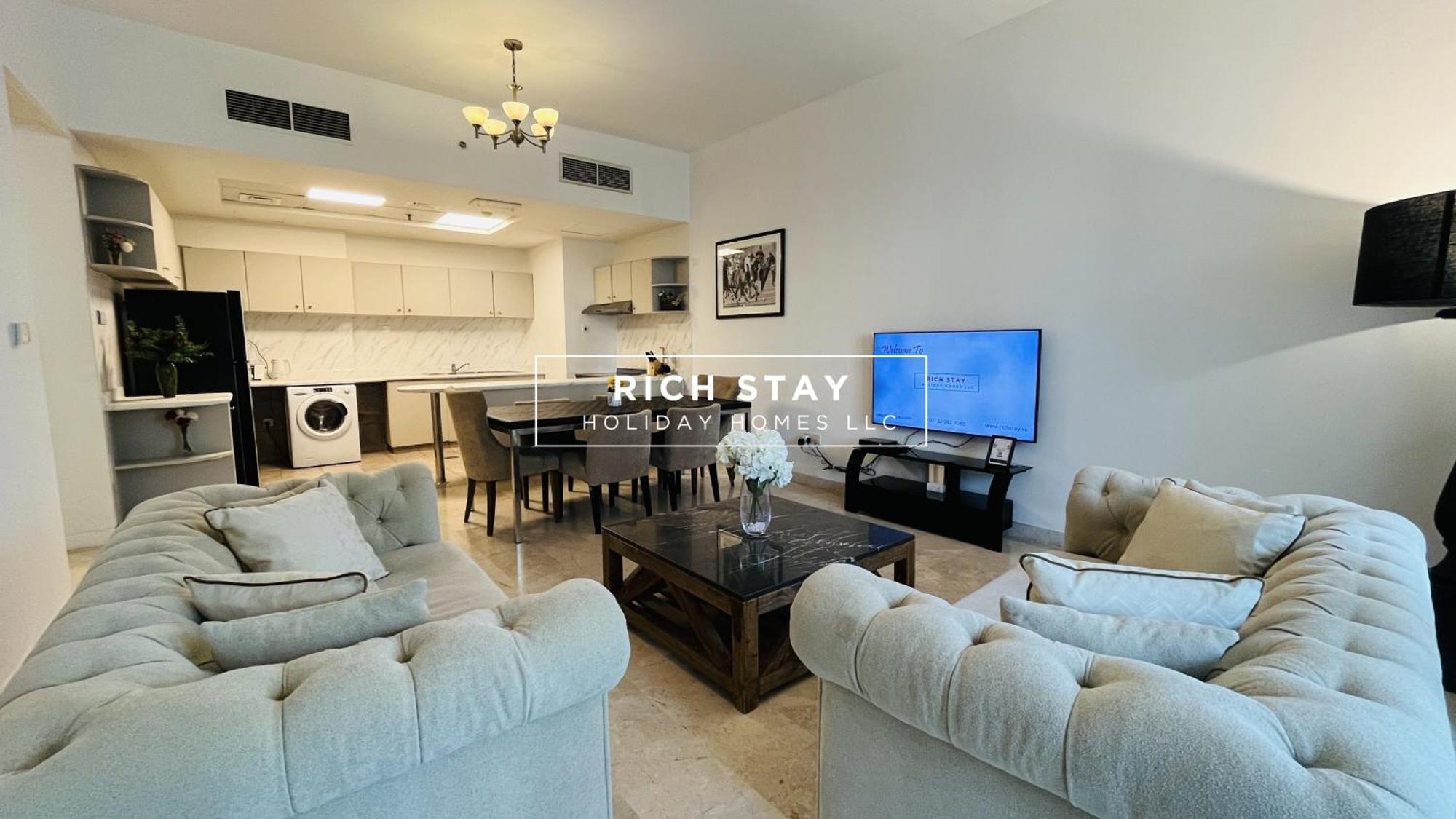 Apartament Canal View 2br & Maid In Kg Tower, Marina