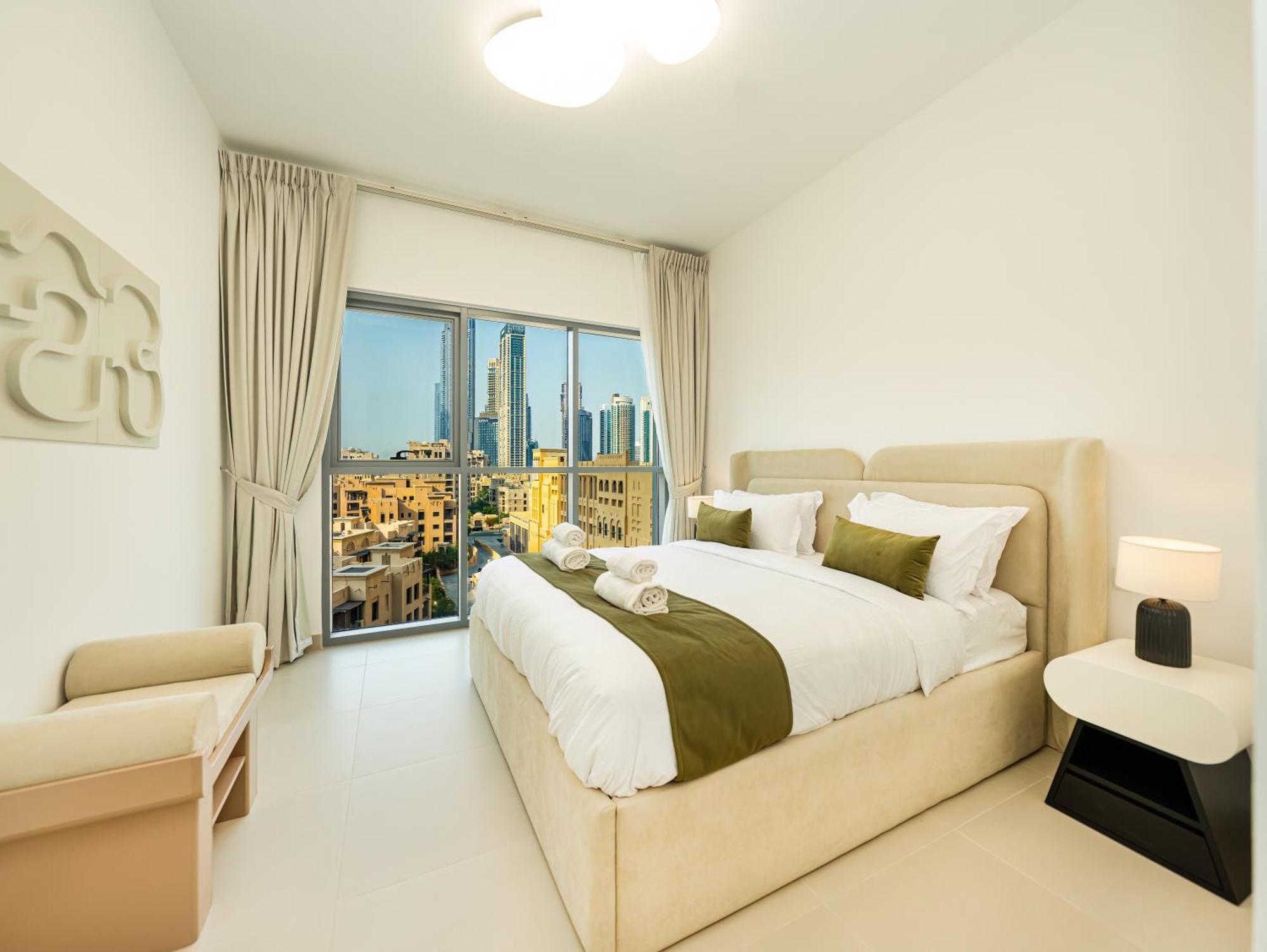 Сasa de vacaciones Luxury 2br With Burj View, Very Close To Mall Dubái