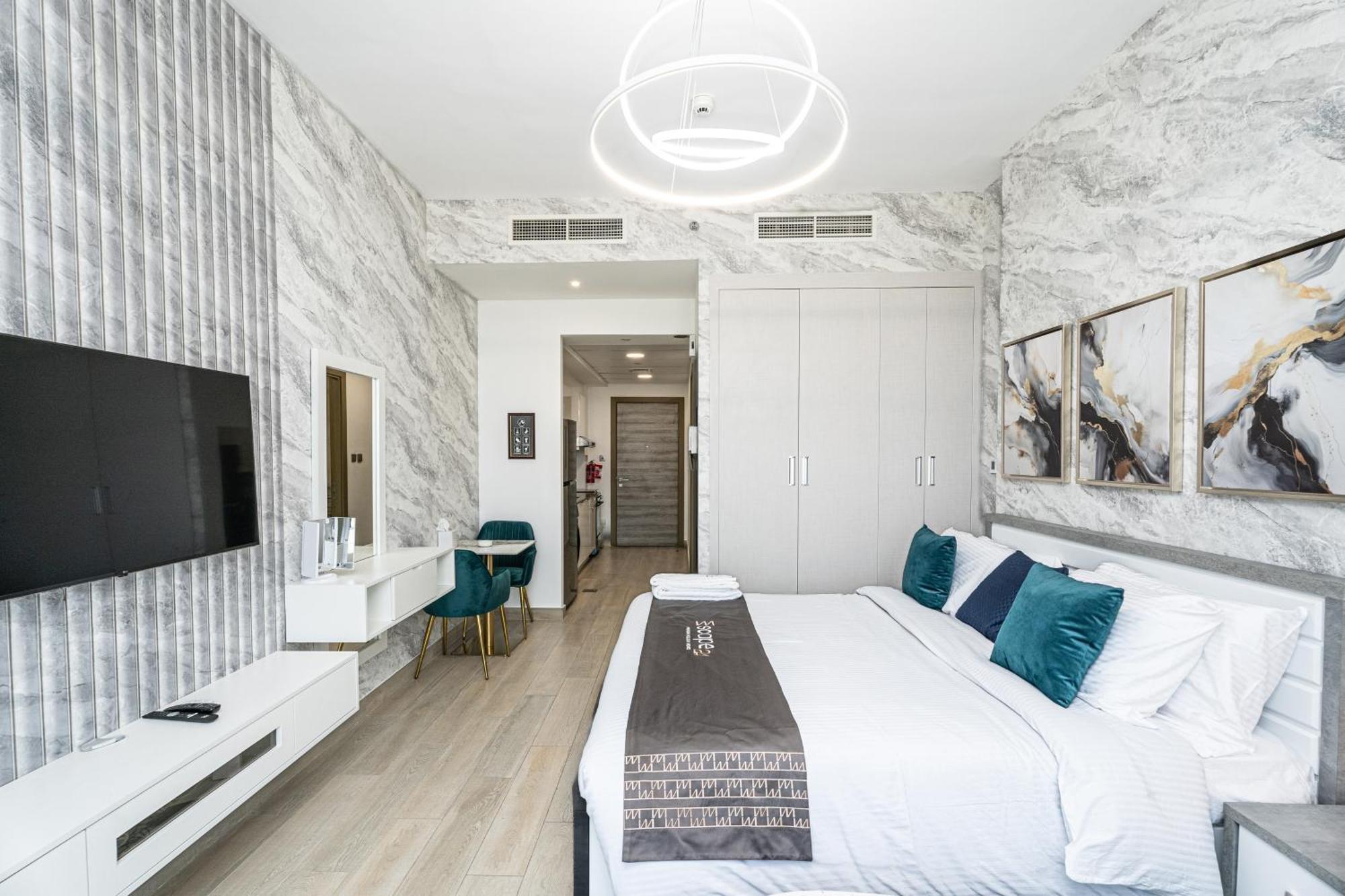 Apartment Escape24 Modern Bloom Tower Jumeirah Village Circle Jvc *