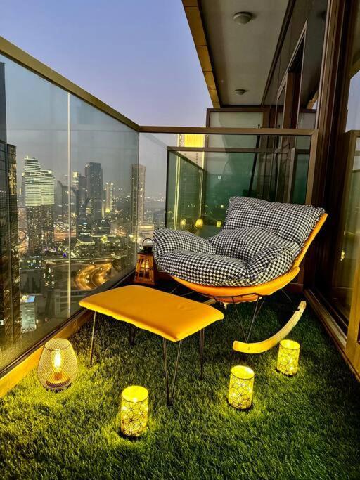3 King Beds - 7mins To Mall - High Floor Sun Set And Sea View Apartment Dubai