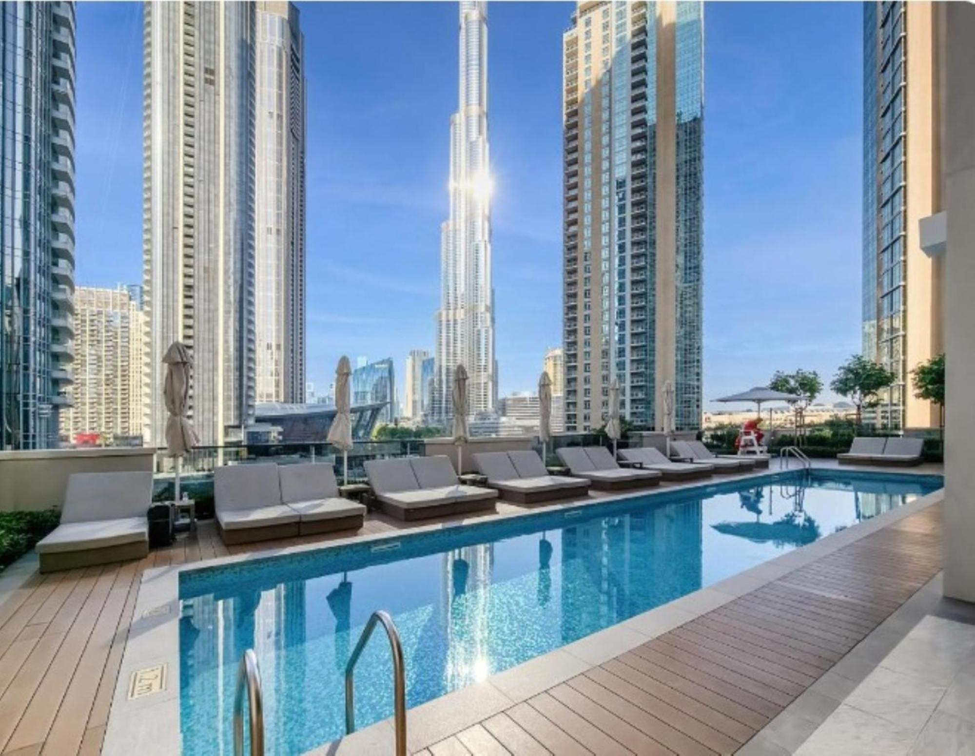 Vibrant 3bdr Plus 1 Guest In Downtown With Burj Khalifa View Apartamento Dubái