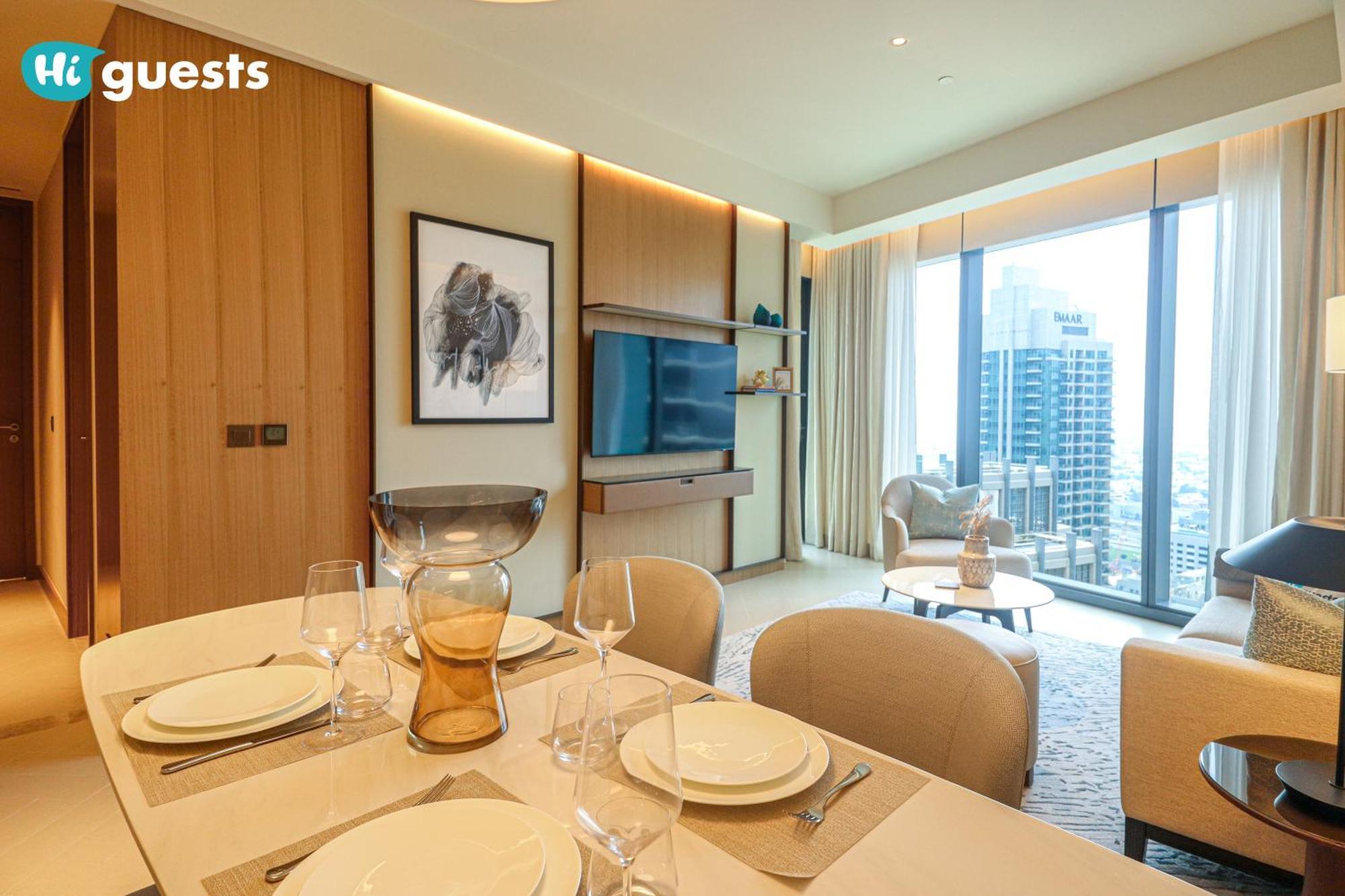 Higuests - Sky-high Experience Luxe Living On The 24th Floor Dubaï
