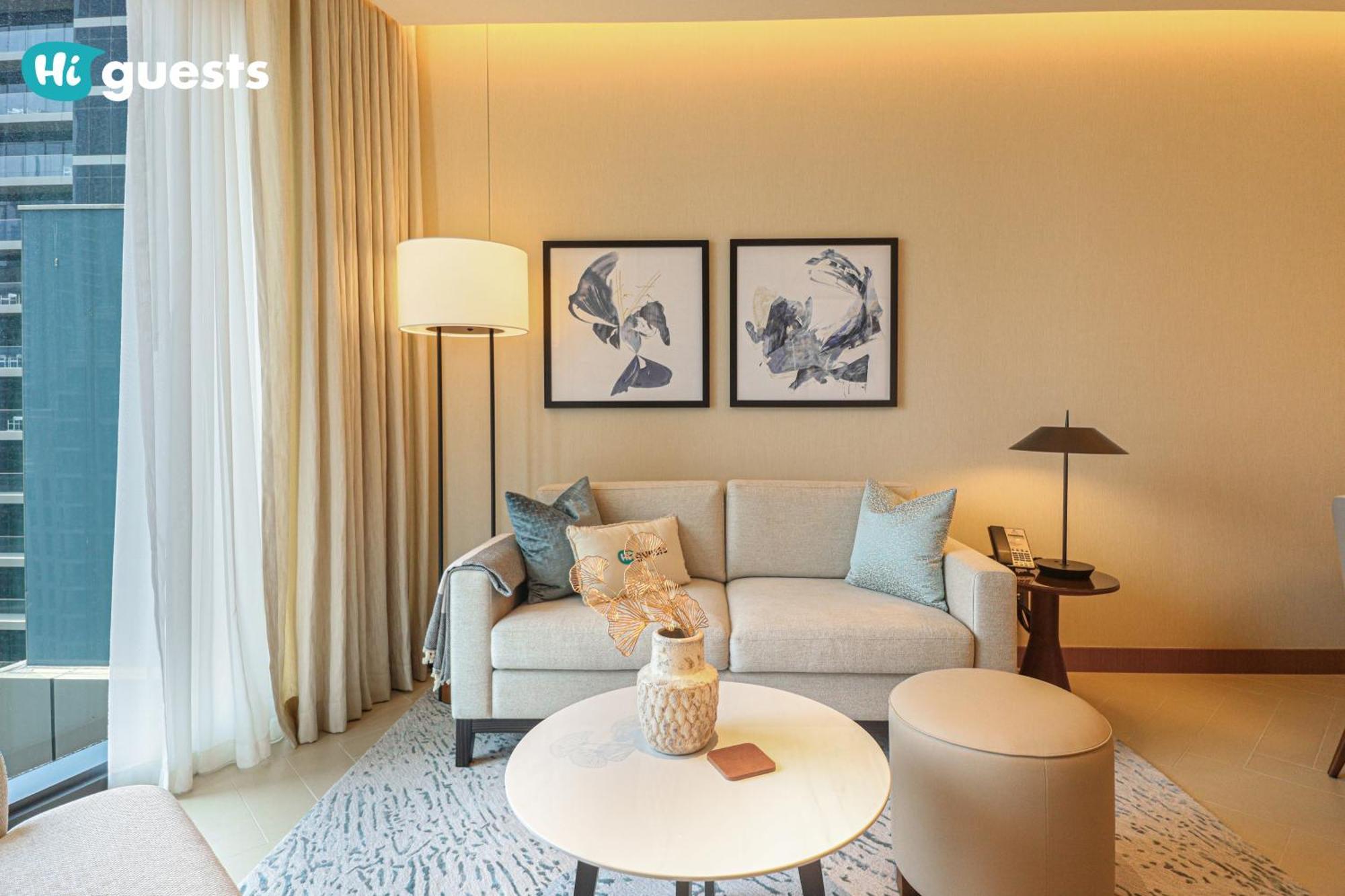 Higuests - Sky-high Experience Luxe Living On The 24th Floor Appartement Dubaï