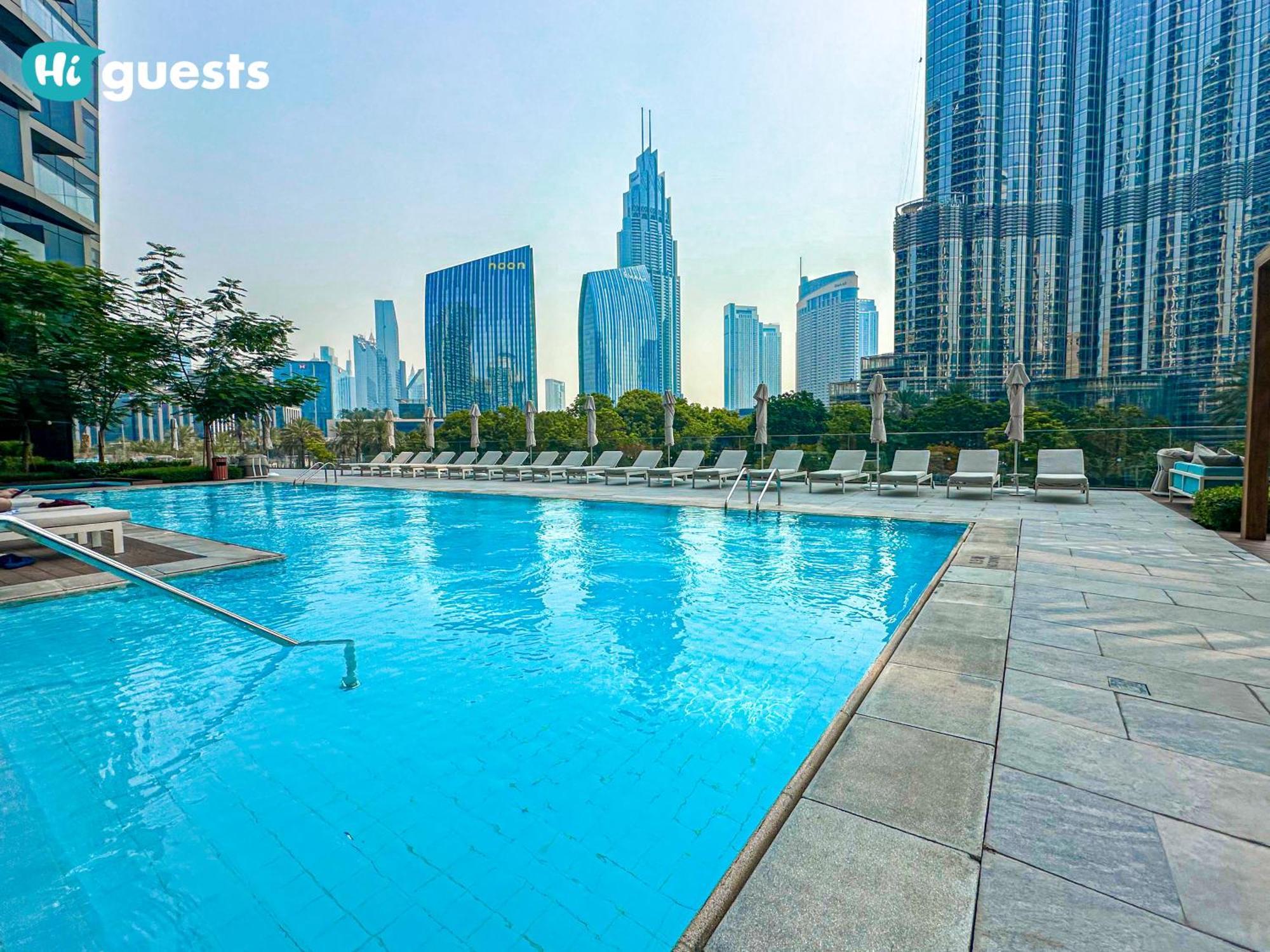 Higuests - Sky-high Experience Luxe Living On The 24th Floor Appartement Dubaï