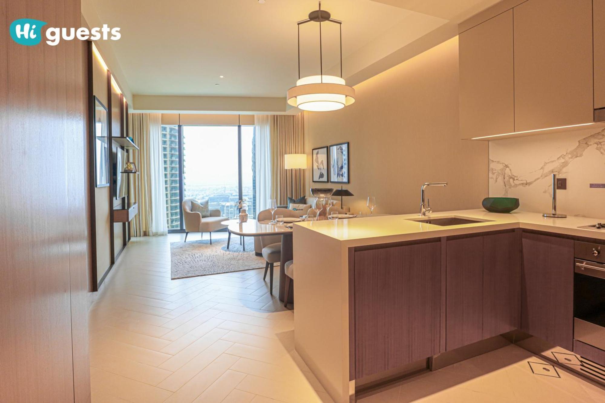 Higuests - Sky-high Experience Luxe Living On The 24th Floor Dubaï