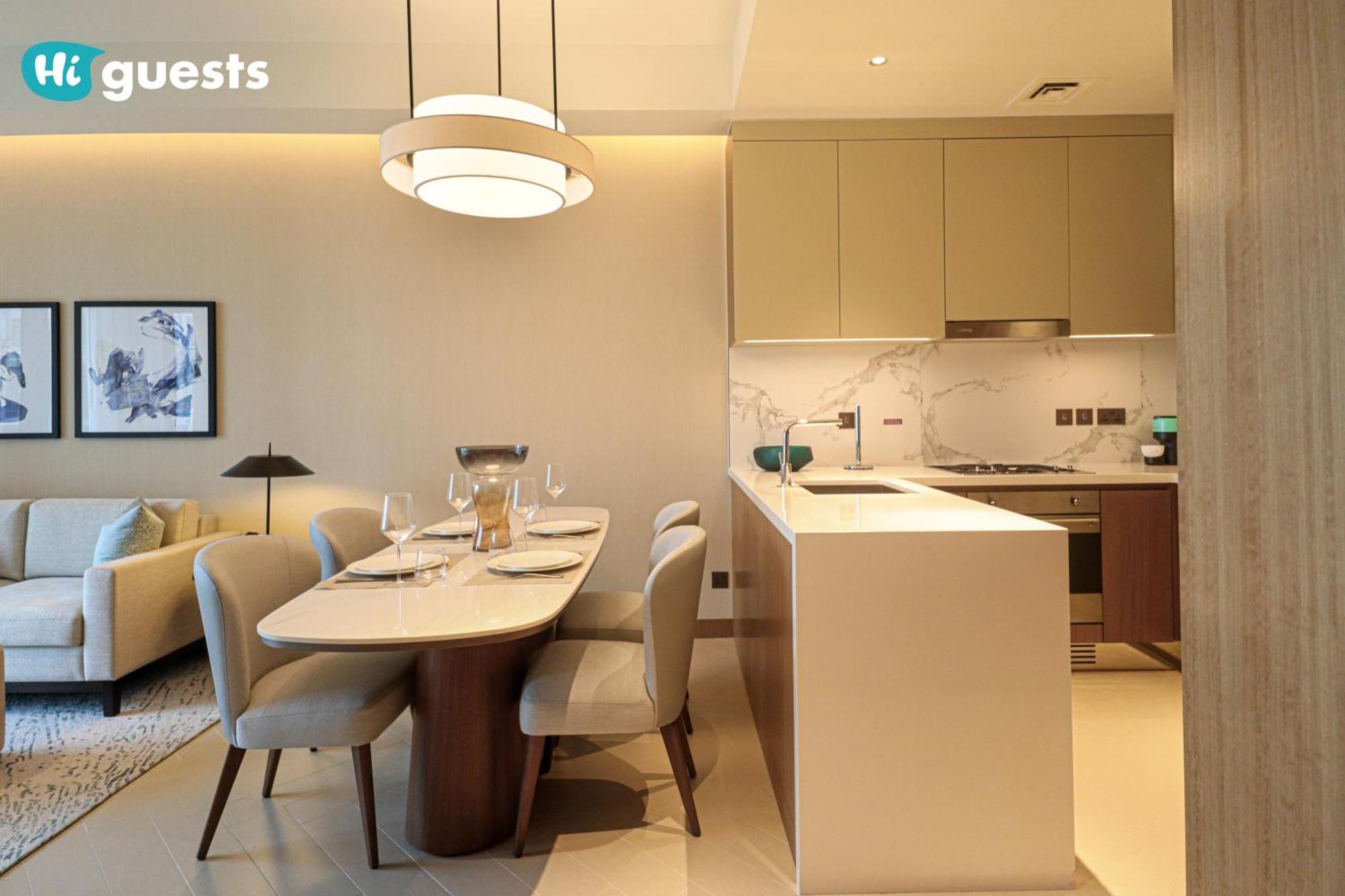 Higuests - Sky-high Experience Luxe Living On The 24th Floor Dubaï