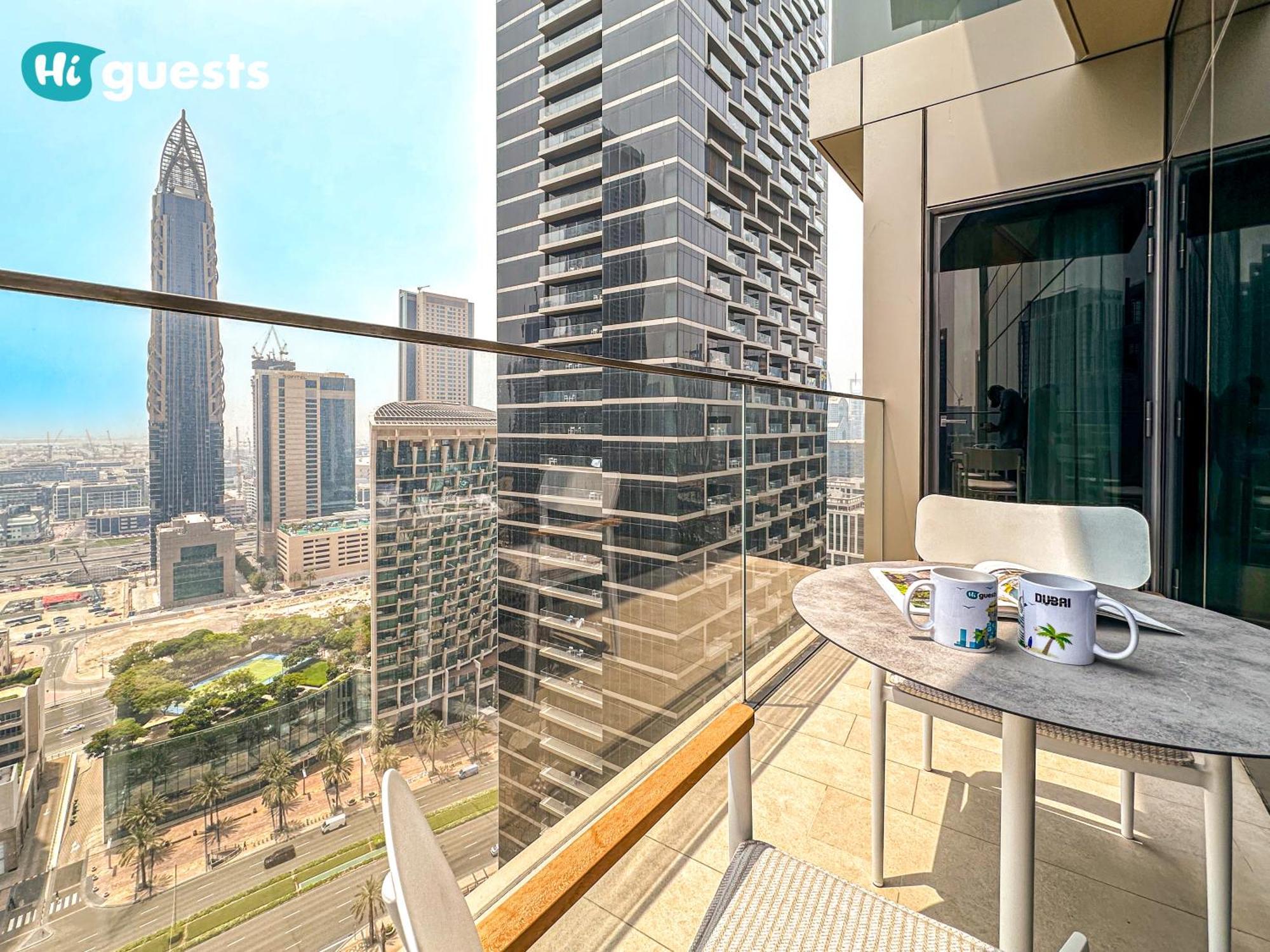 Appartement Higuests - Sky-high Experience Luxe Living On The 24th Floor Dubaï