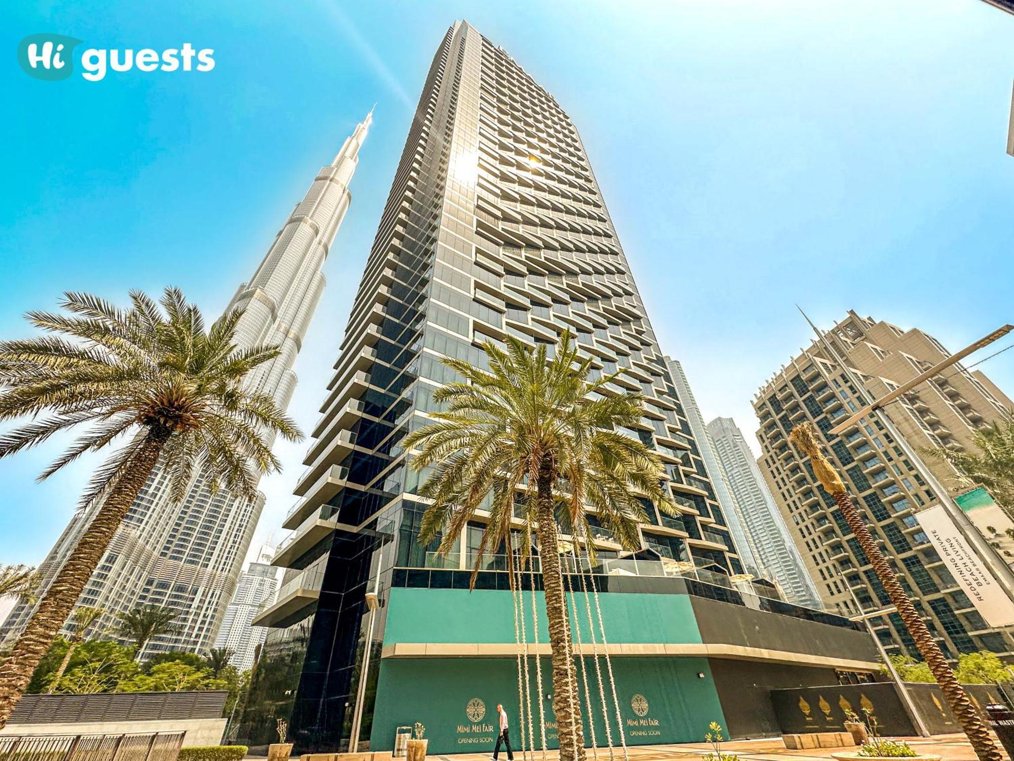 Higuests - Sky-high Experience Luxe Living On The 24th Floor Appartement Dubaï