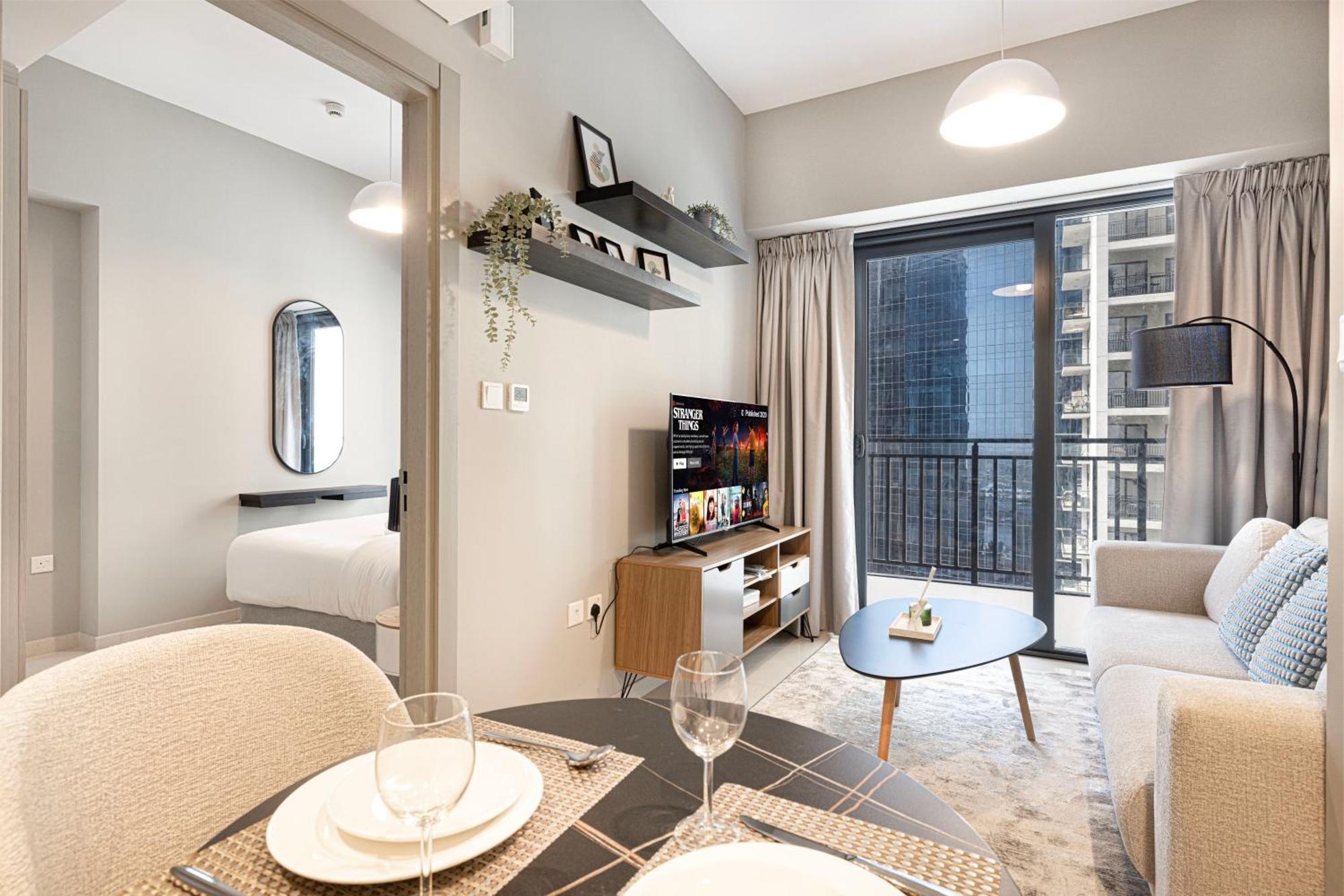 Lägenhet Stunning 1br With View - Zada Tower, Business Bay *