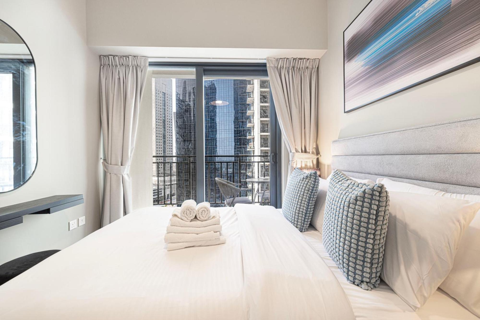 Lägenhet Stunning 1br With View - Zada Tower, Business Bay Dubai