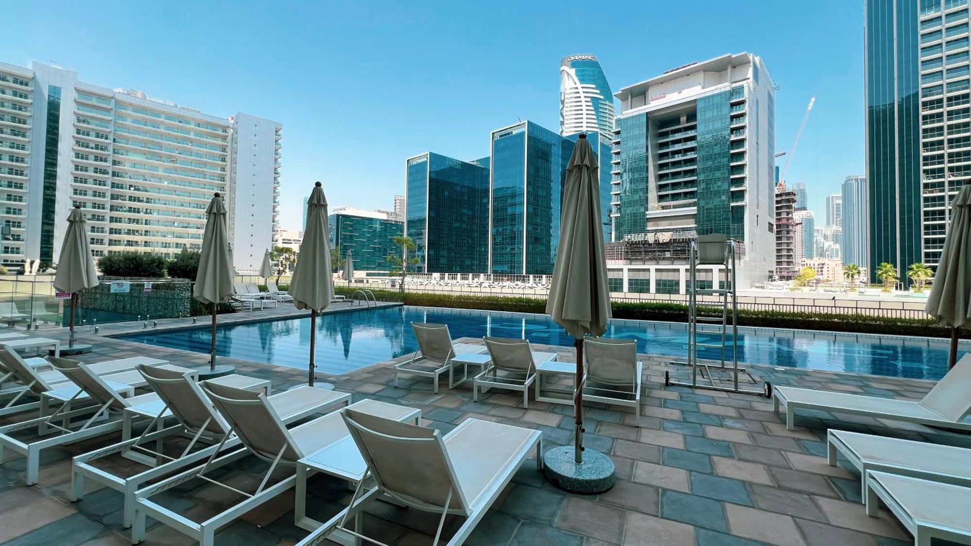 Stunning 1br With View - Zada Tower, Business Bay Lägenhet *