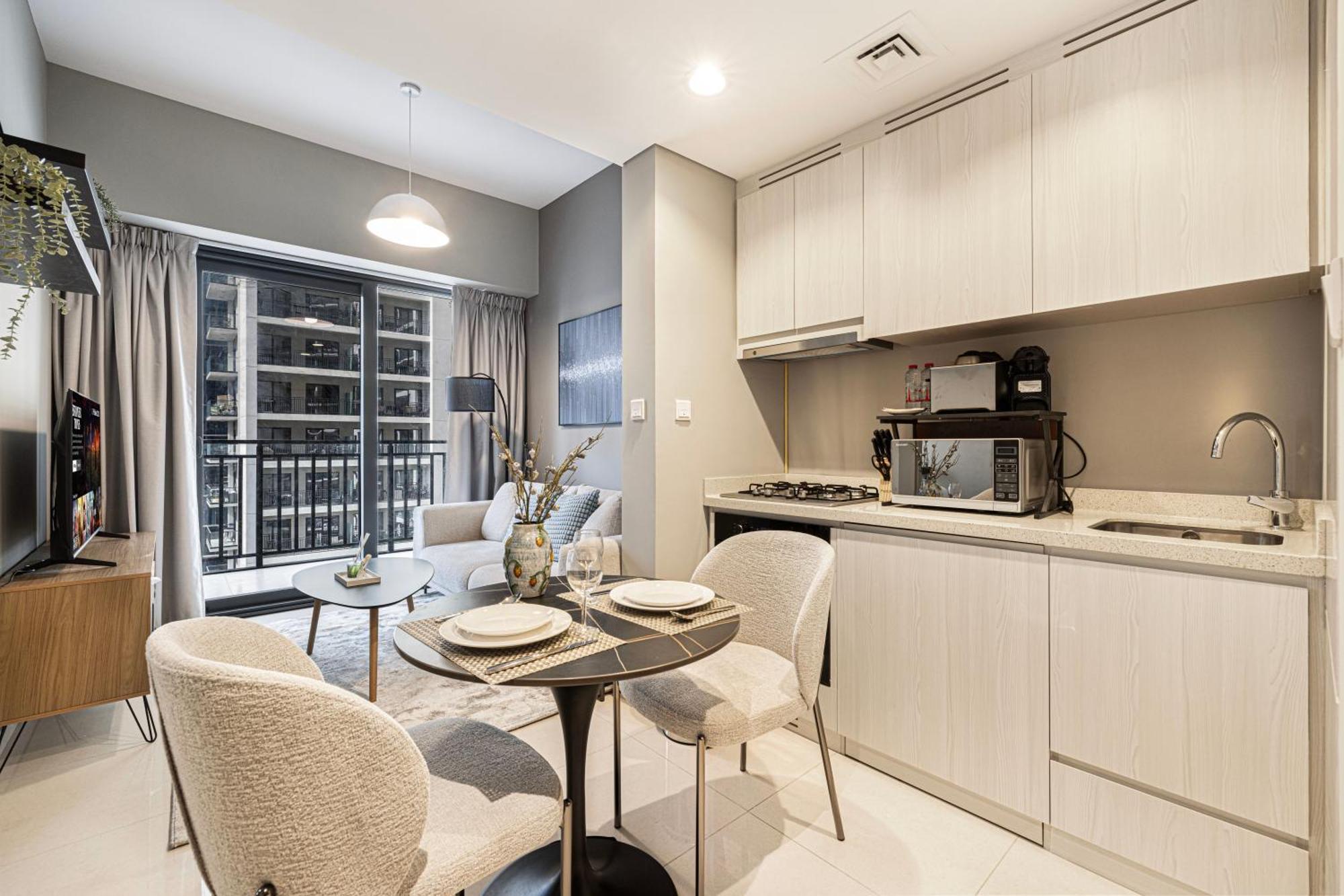 Lägenhet Stunning 1br With View - Zada Tower, Business Bay Dubai