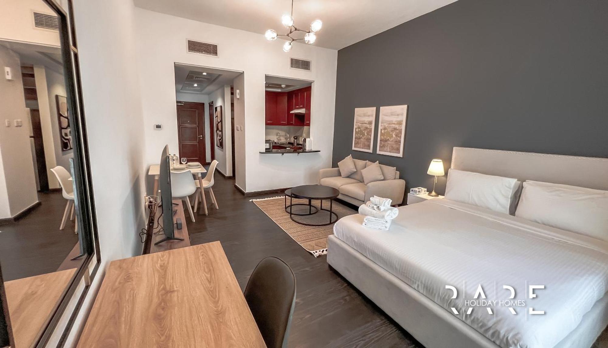 Appartement Rare Homes - Mediterranean Cluster - Near Ibn Battuta Mall - Discovery Garden - Building# Med 49 - R411