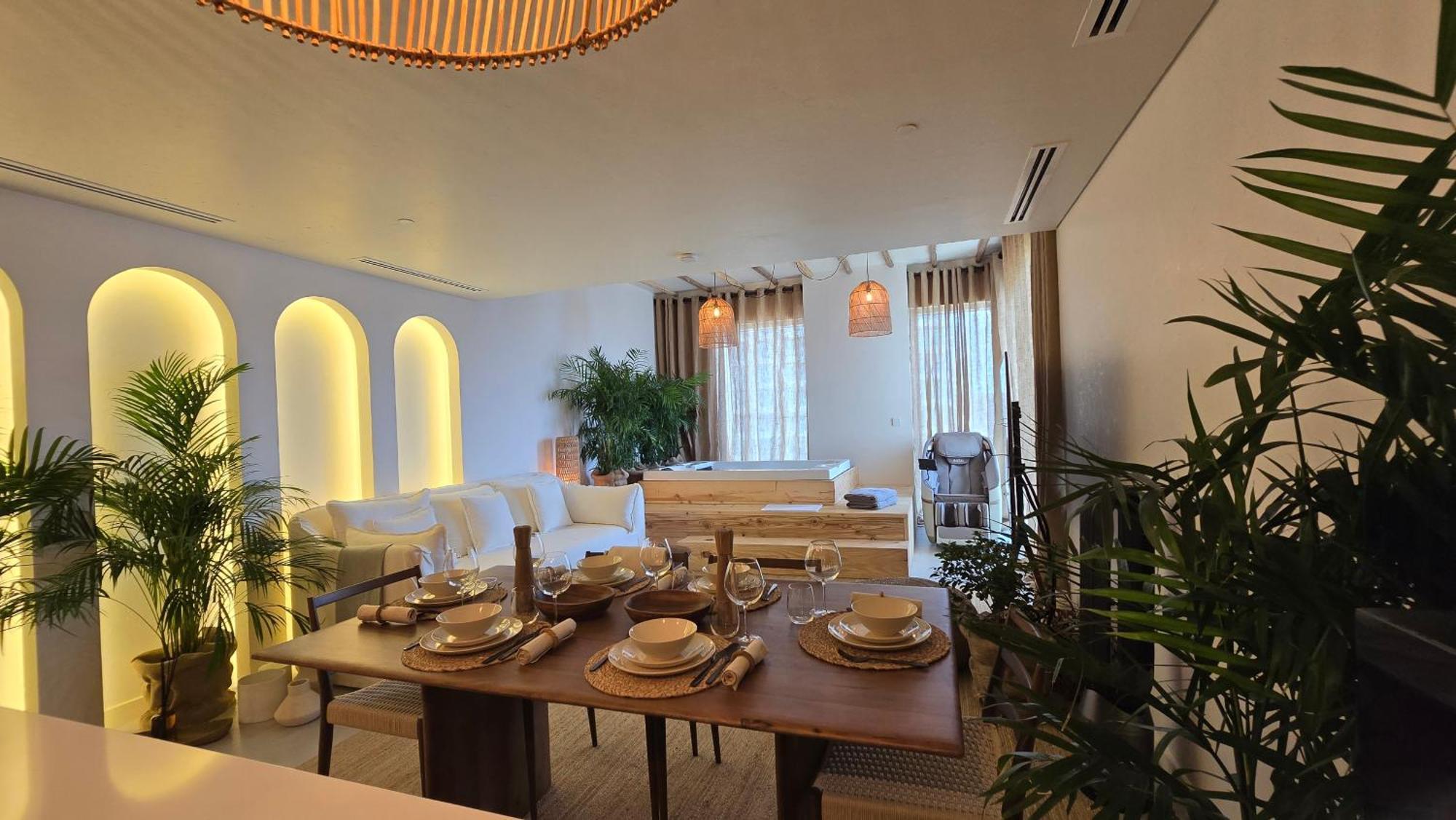 Luxury 2br Biophilic Retreat With Private Jacuzzi, Massage Chair & Infinity Pool * Dubaï