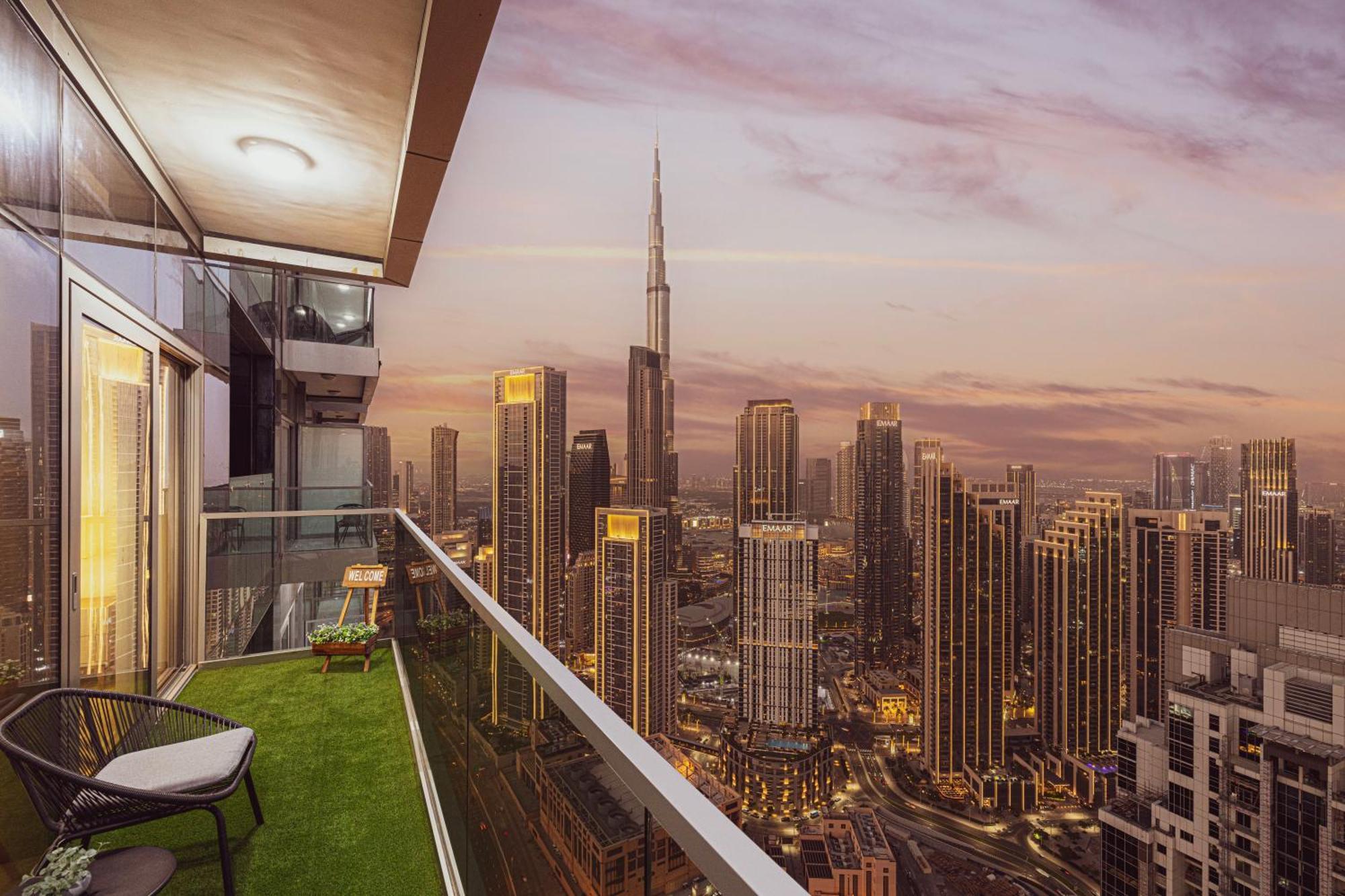 Apartamento Paramount Midtown, Infinity Pool, Burj Skyline Views