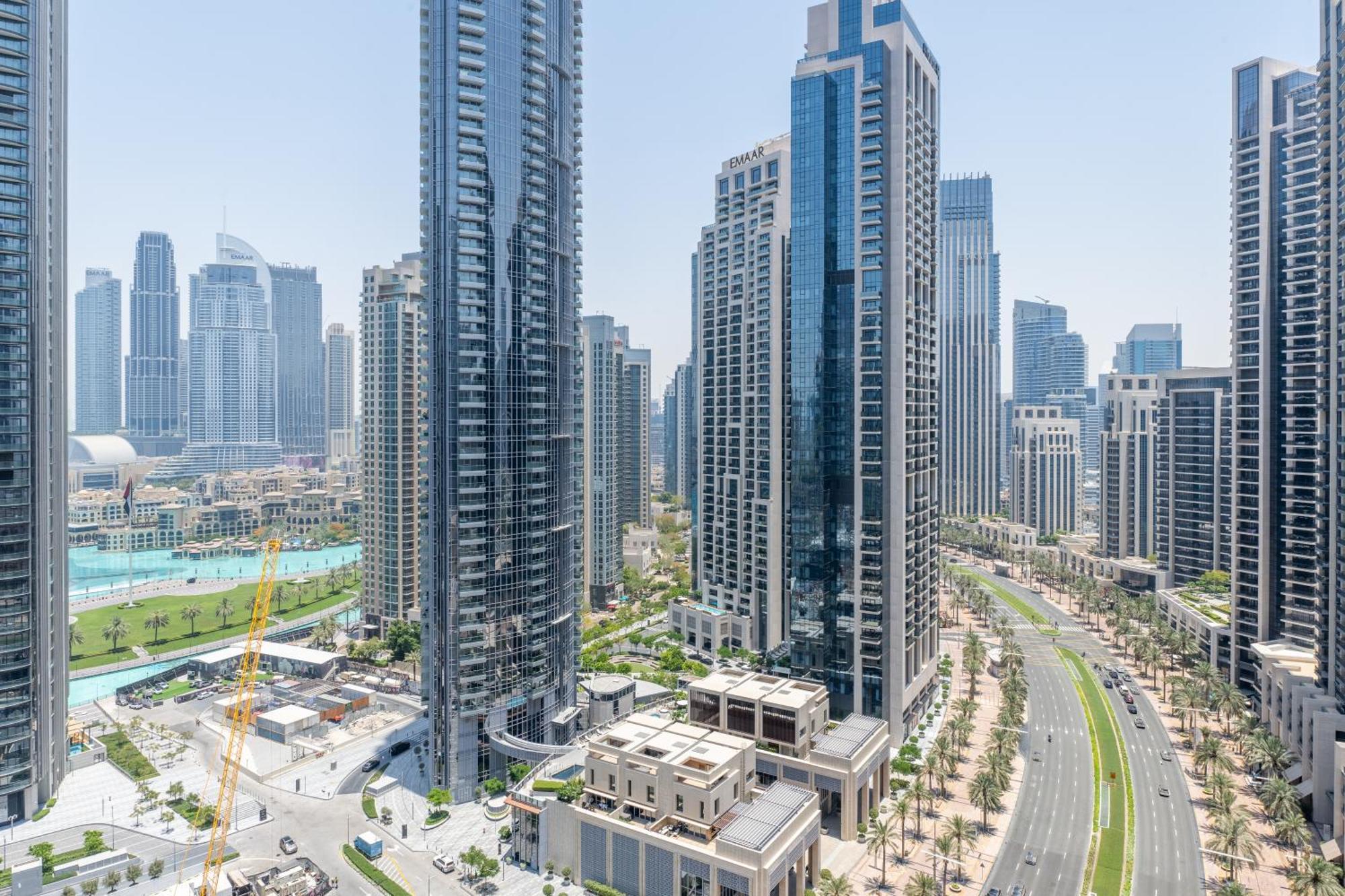 Apartamento Stylish 3br Maid's In Burj Crown With Burj Khalifa View *
