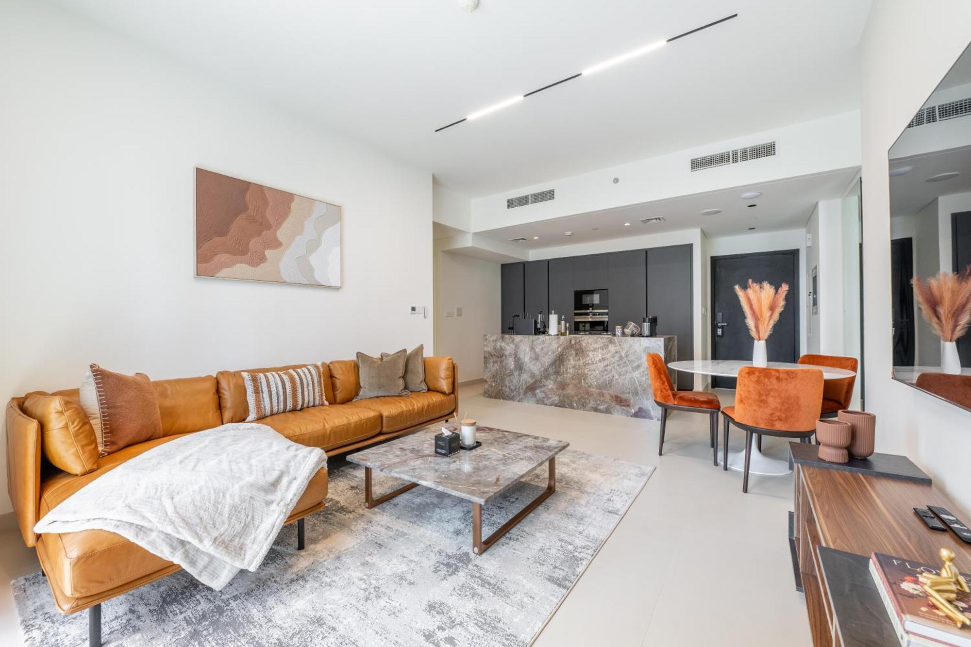 Stylish 3br Maid's In Burj Crown With Burj Khalifa View Dubái
