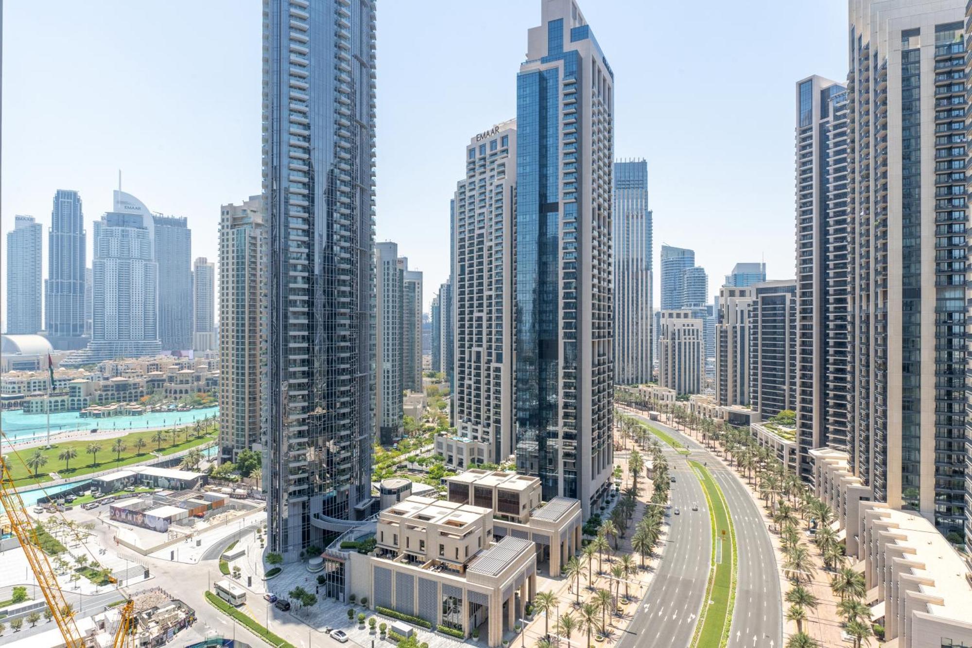 Stylish 3br Maid's In Burj Crown With Burj Khalifa View Apartamento *