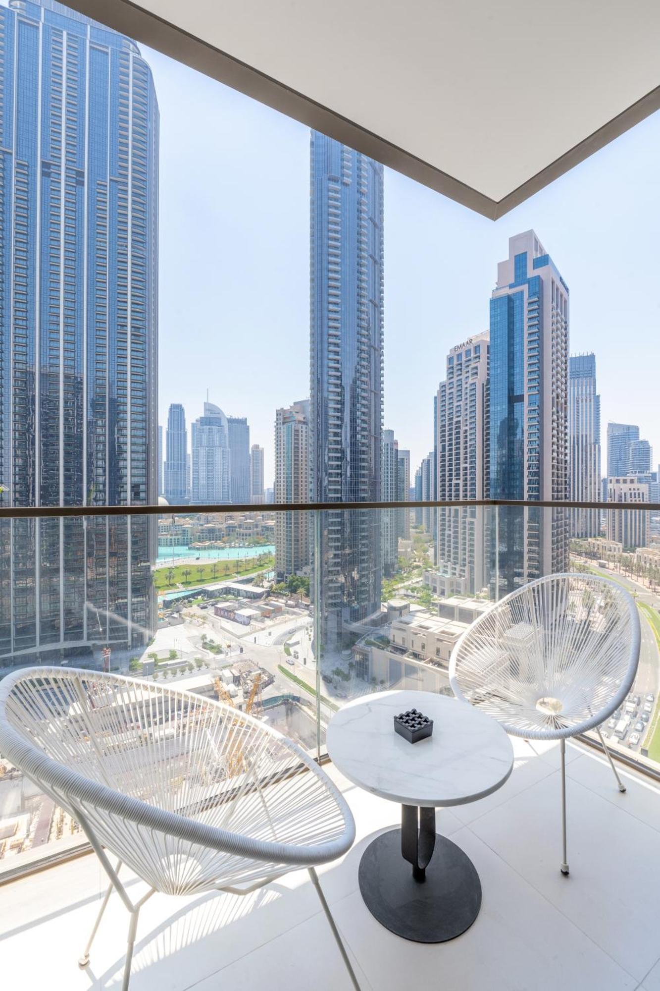 Stylish 3br Maid's In Burj Crown With Burj Khalifa View Apartamento Dubái