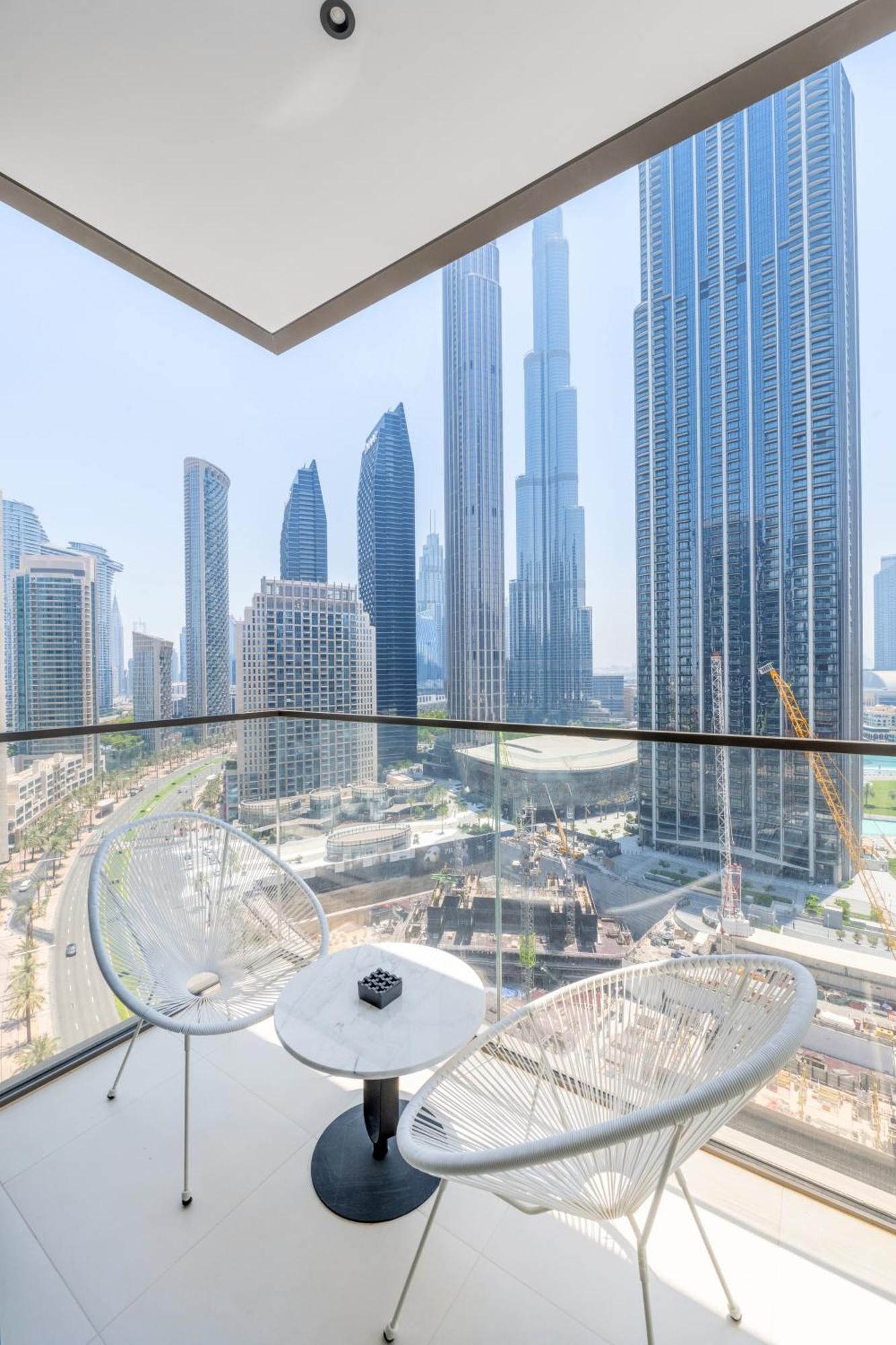 Stylish 3br Maid's In Burj Crown With Burj Khalifa View Apartamento *