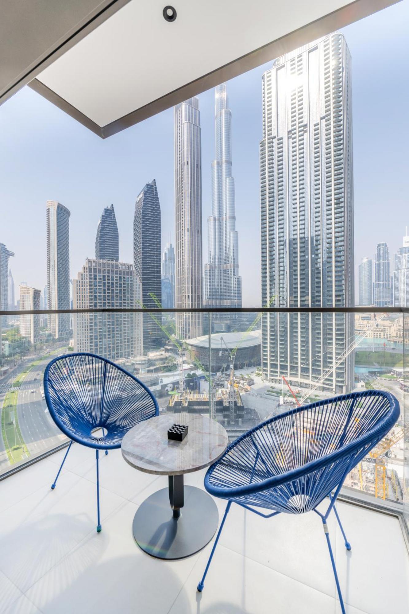 Stylish 3br Maid's In Burj Crown With Burj Khalifa View Apartamento