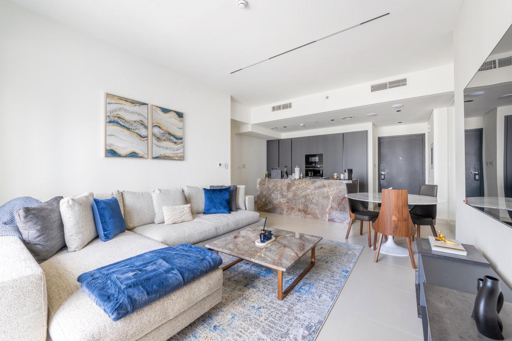 Apartamento Stylish 3br Maid's In Burj Crown With Burj Khalifa View *