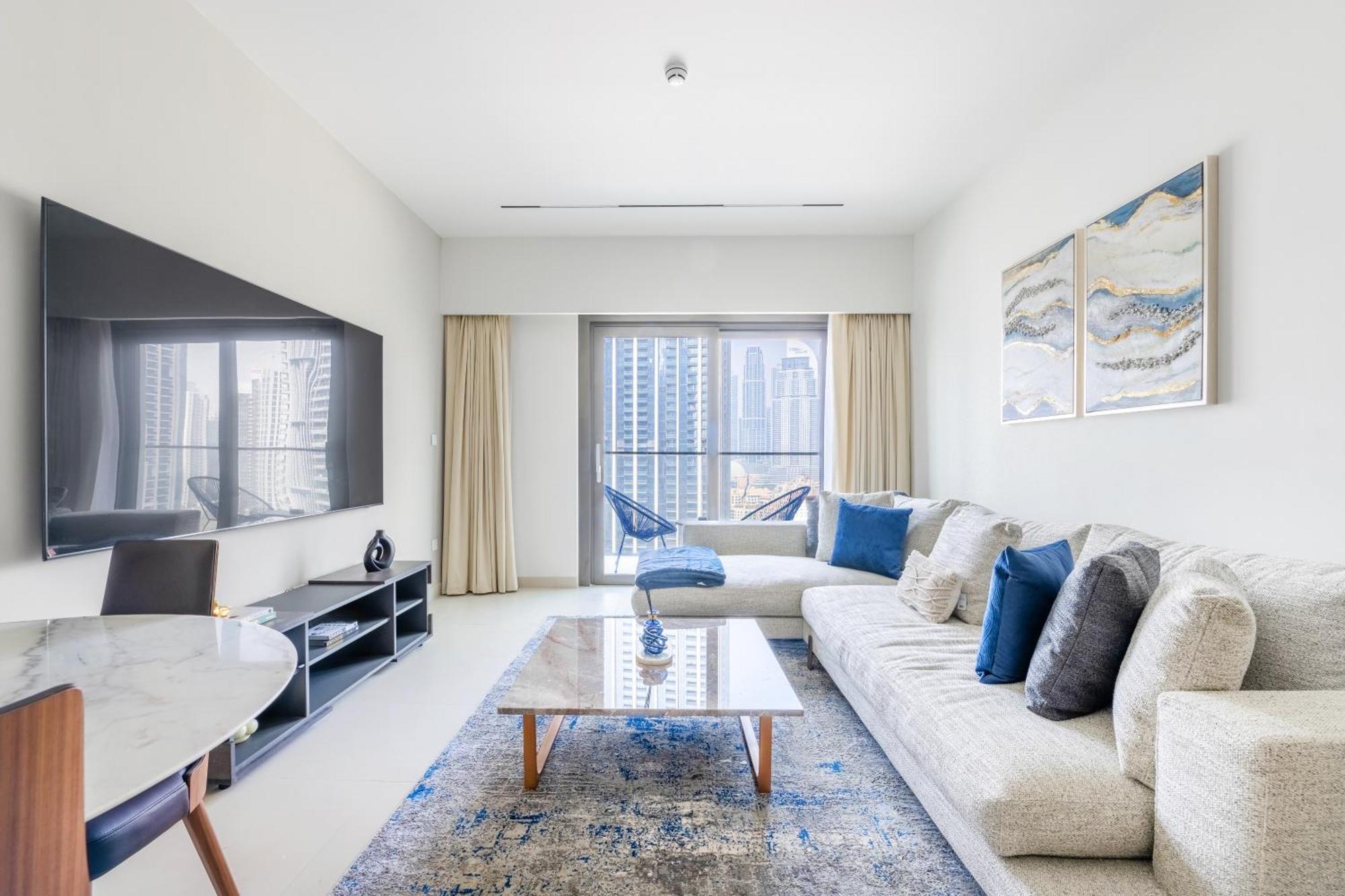 Apartamento Stylish 3br Maid's In Burj Crown With Burj Khalifa View