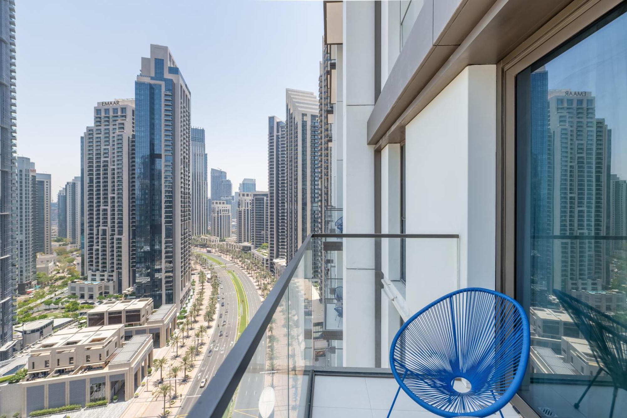 Stylish 3br Maid's In Burj Crown With Burj Khalifa View Apartamento