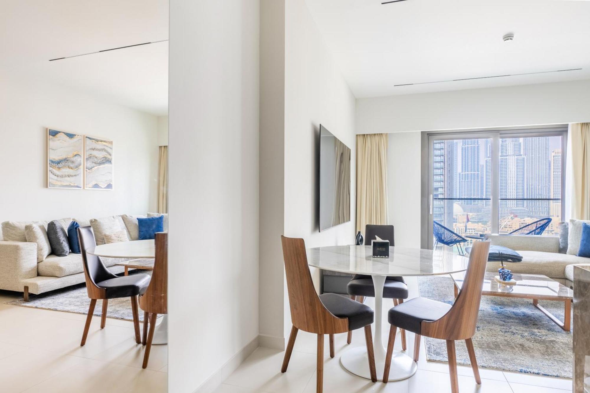 Stylish 3br Maid's In Burj Crown With Burj Khalifa View * Dubái