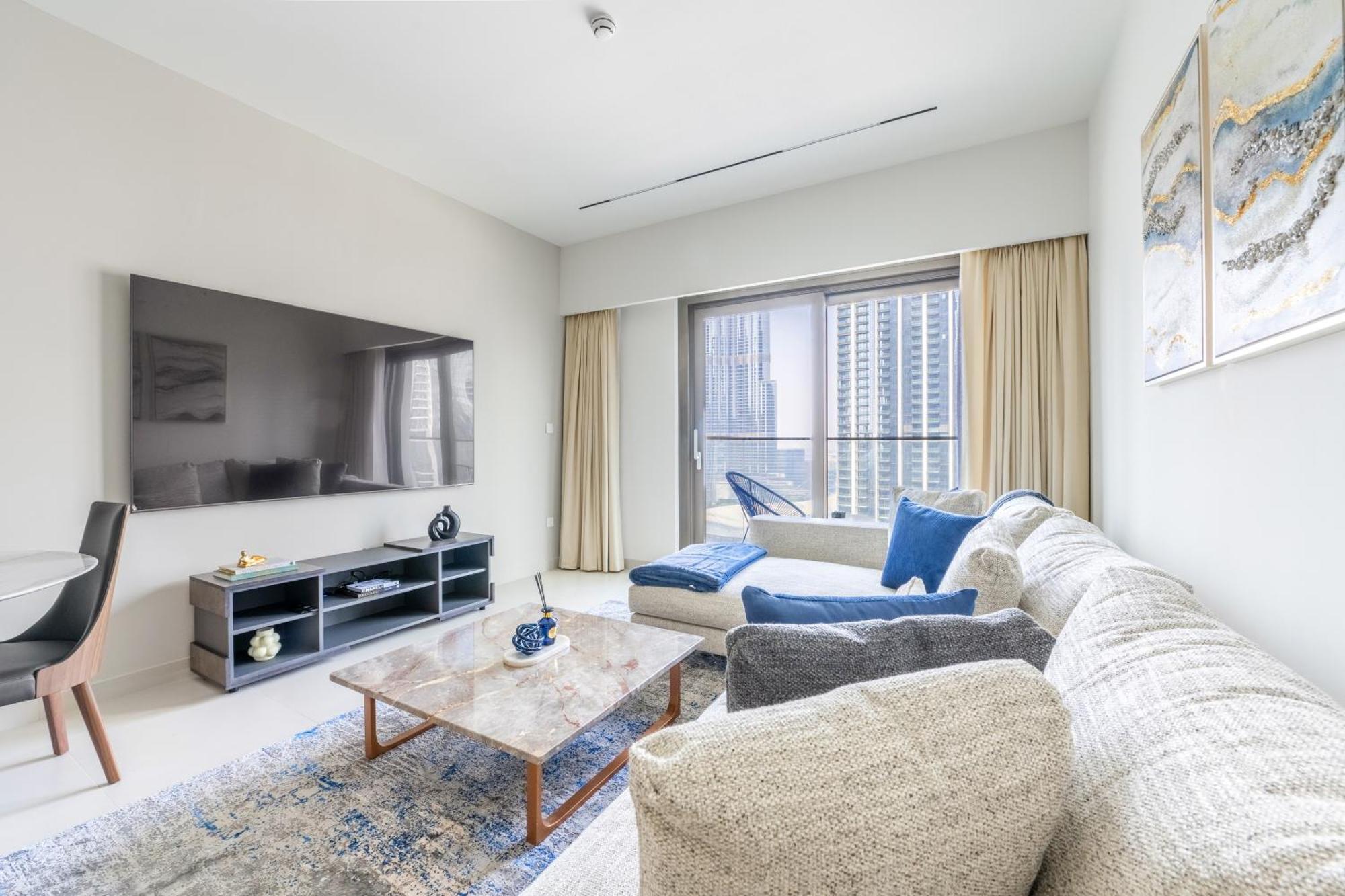 Stylish 3br Maid's In Burj Crown With Burj Khalifa View * Dubái