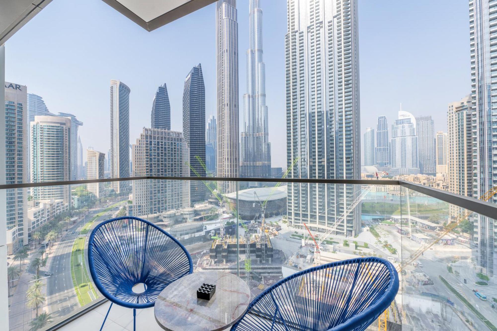 Apartamento Stylish 3br Maid's In Burj Crown With Burj Khalifa View *