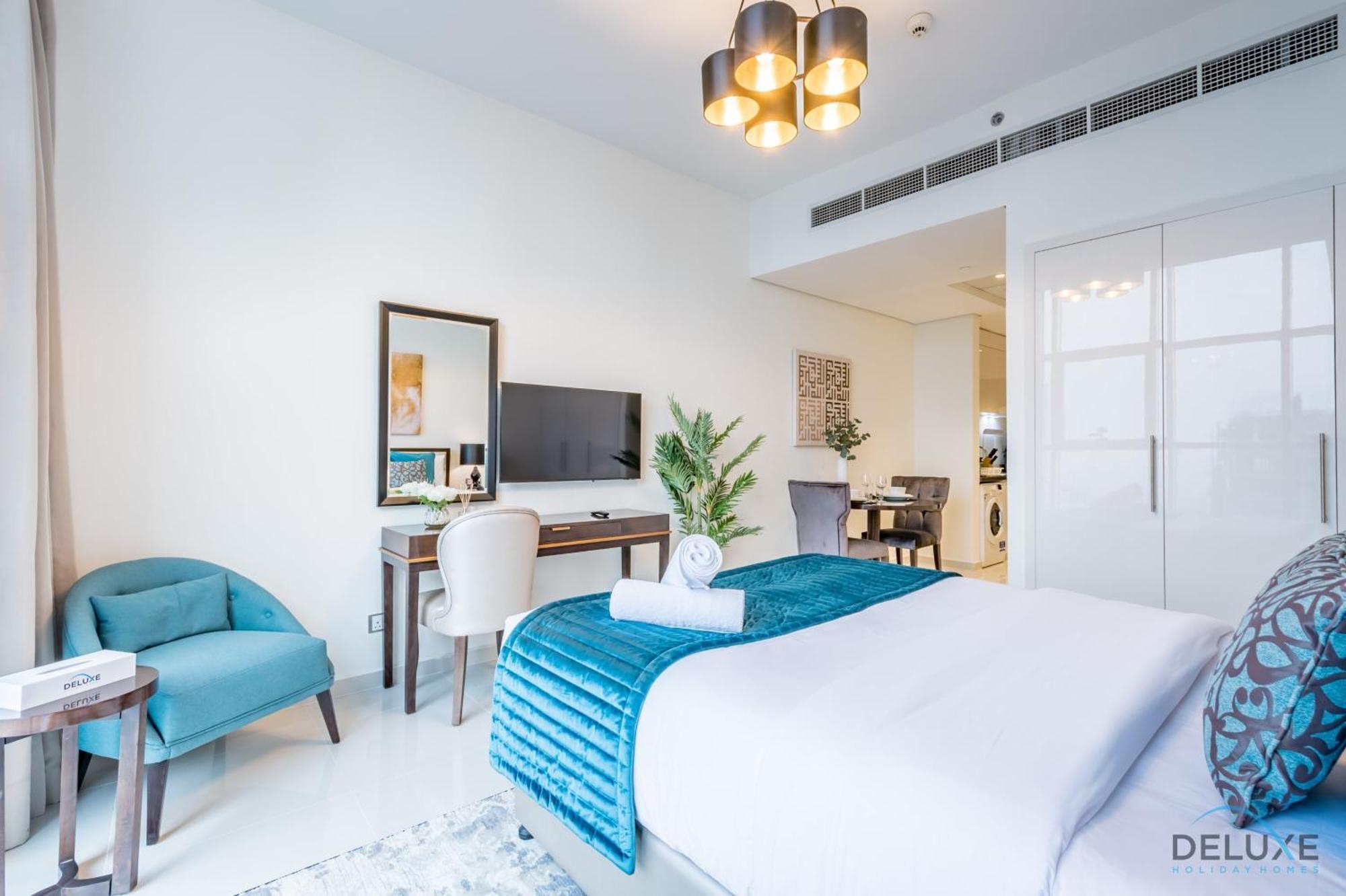 Apartment Peaceful At Ghalia, Jumeirah Village Circle By Deluxe Homes *