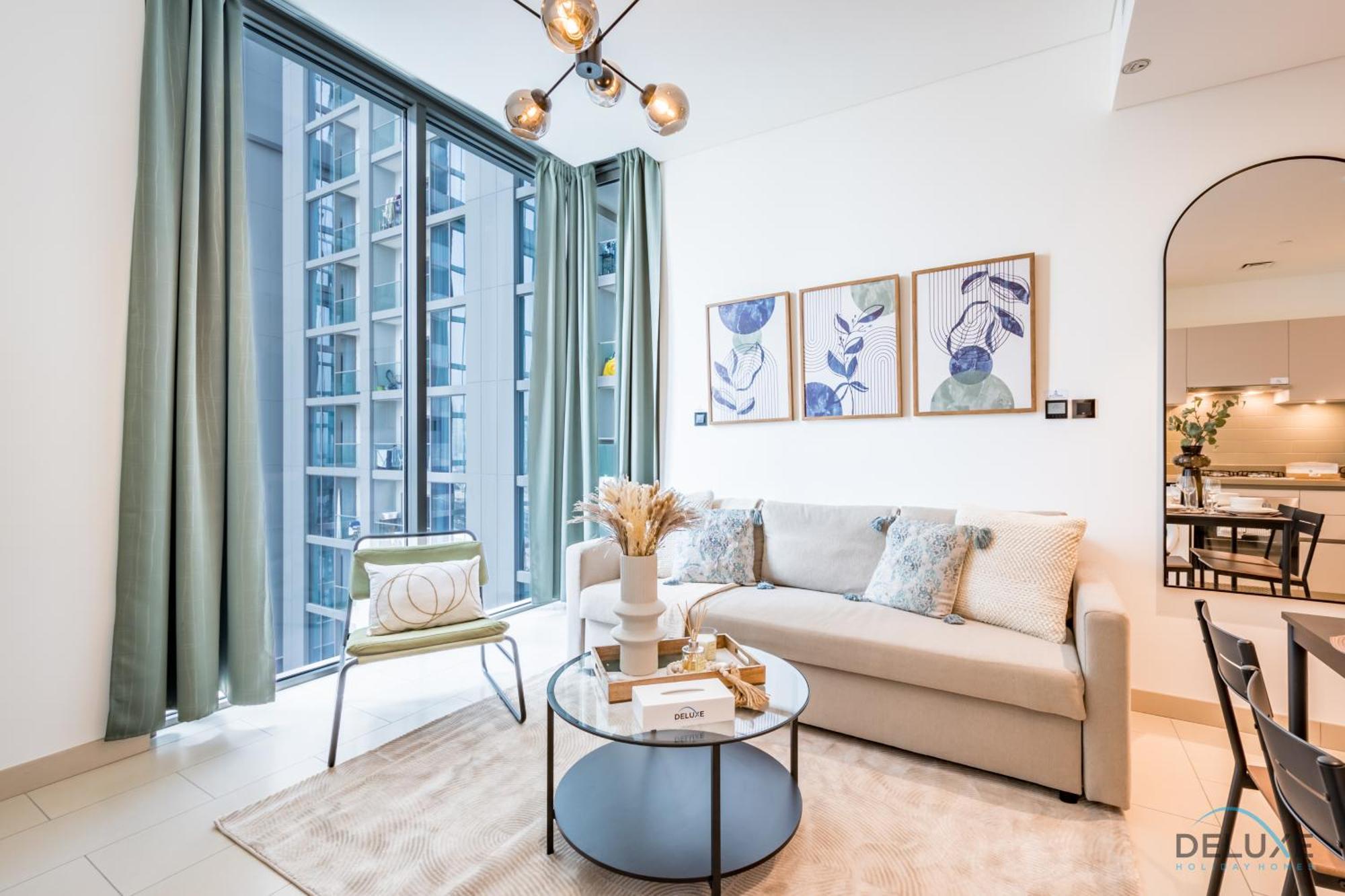 Charming 1br In Sobha Creek Vistas Reserve, Al Merkadh By Deluxe Homes Apartamento