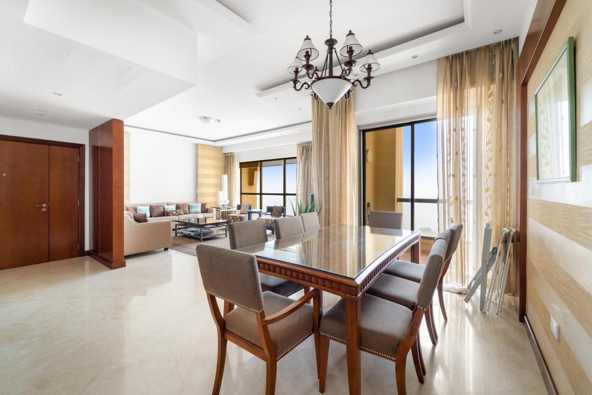 Appartamento Elegant 3br Full Sea View Only 2 Minute Walk To Jbr Beach