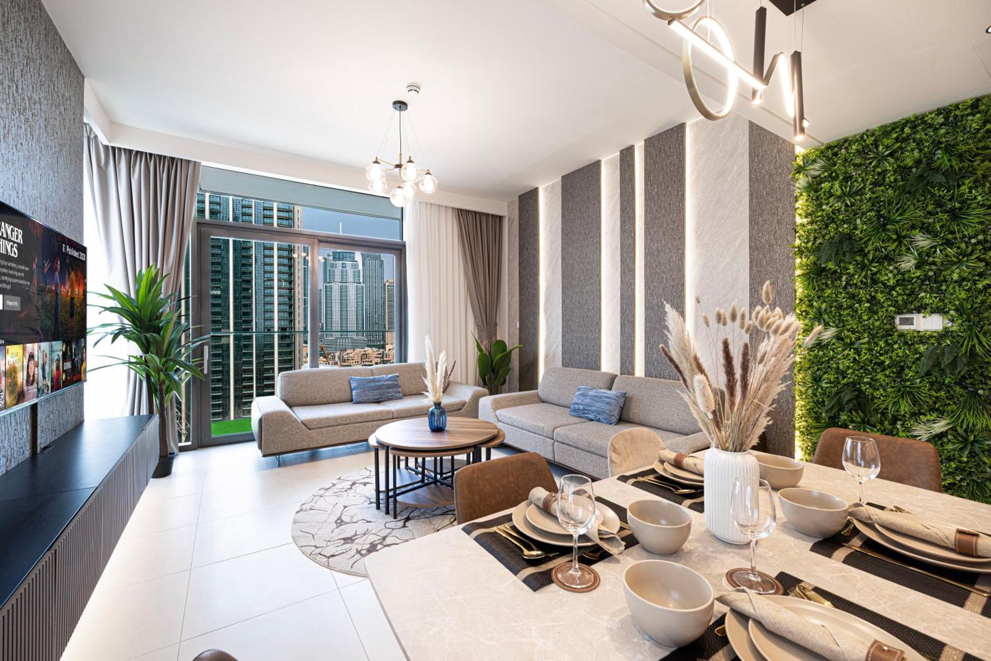 Burj Khalifa Full View Appartement Dubai