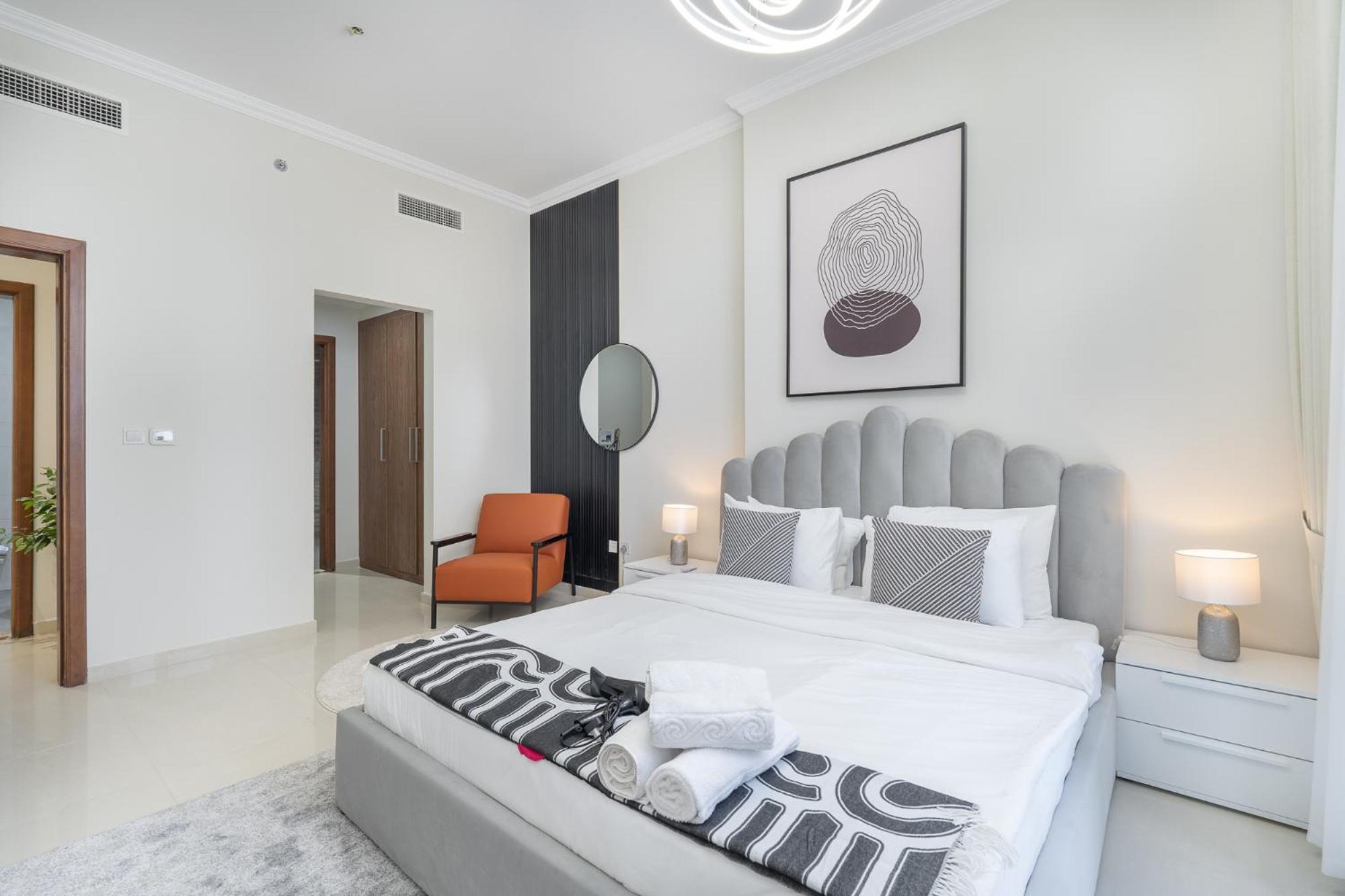 Heaven Crest Downtown - And 1 Bedroom 2 Minute Walk To Mall And Burj Khalifa Apartment *